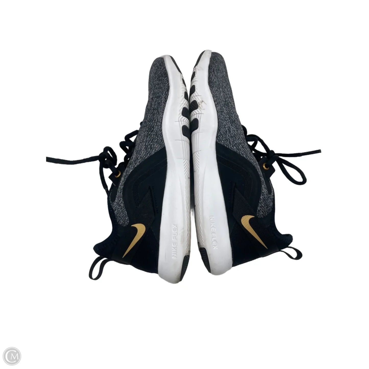 Shoes Athletic By Nike In Black & Grey, Size: 8