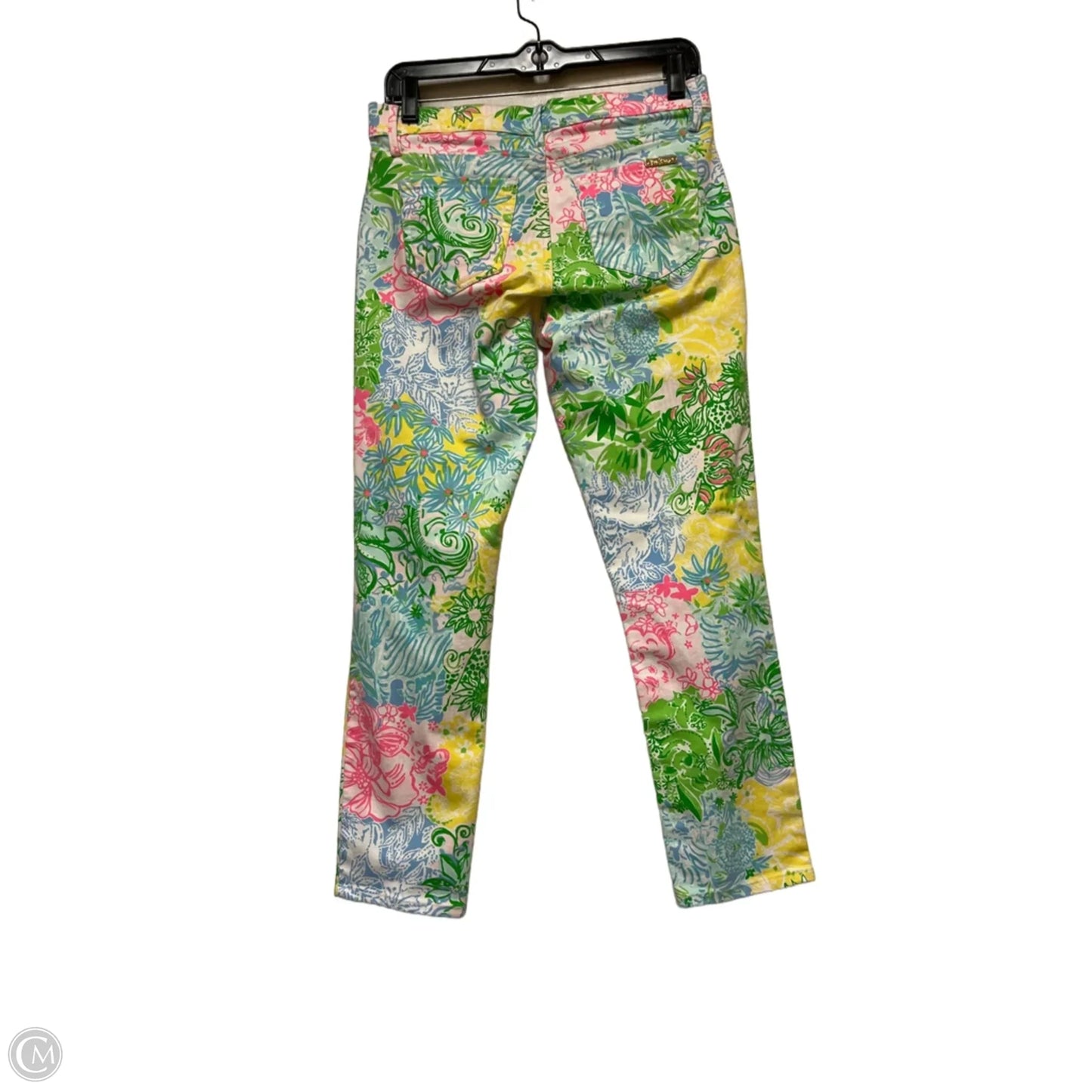 Pants Designer By Lilly Pulitzer In Floral Print, Size: 6