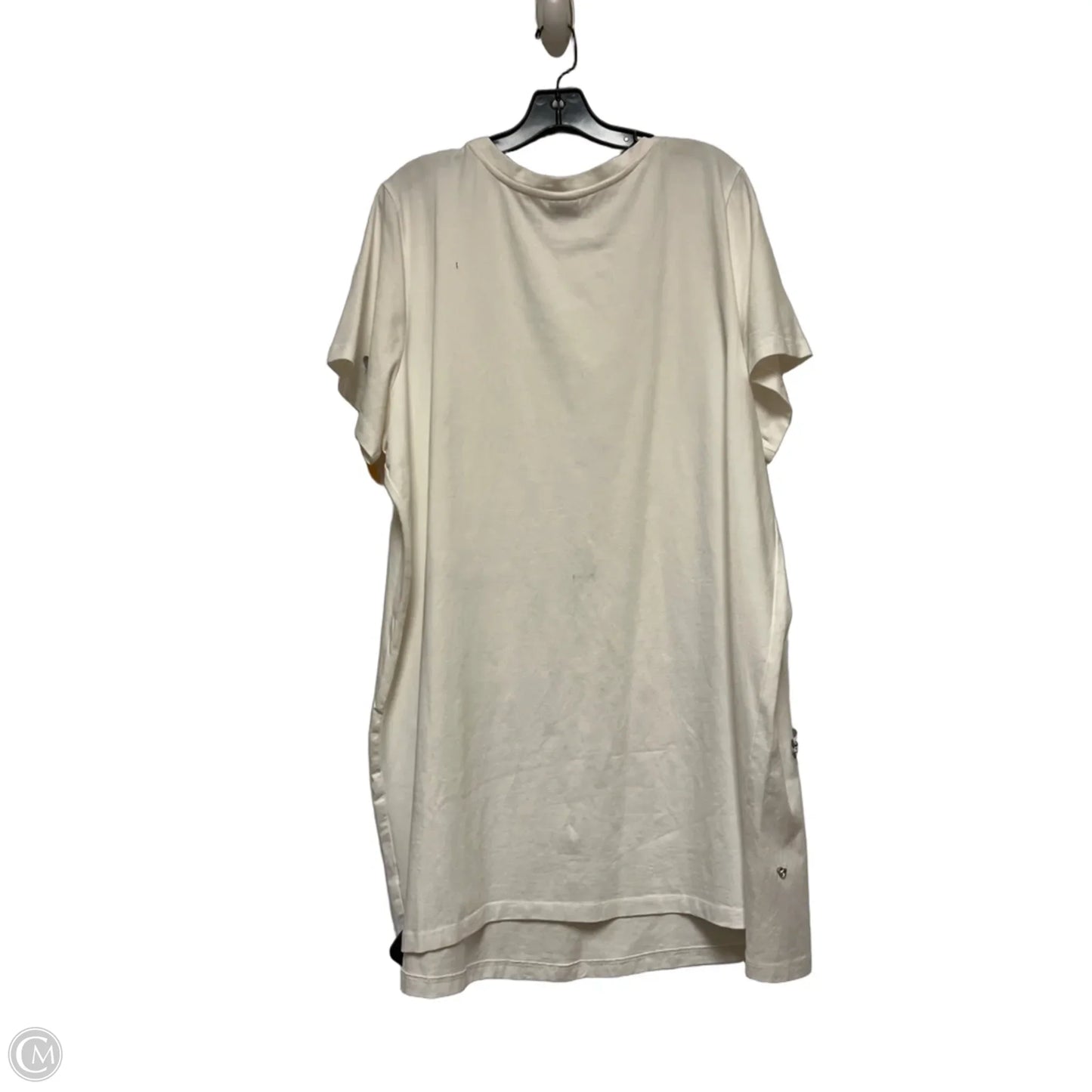 Dress Casual Short By Indigo Rose In Silver, Size: 3x