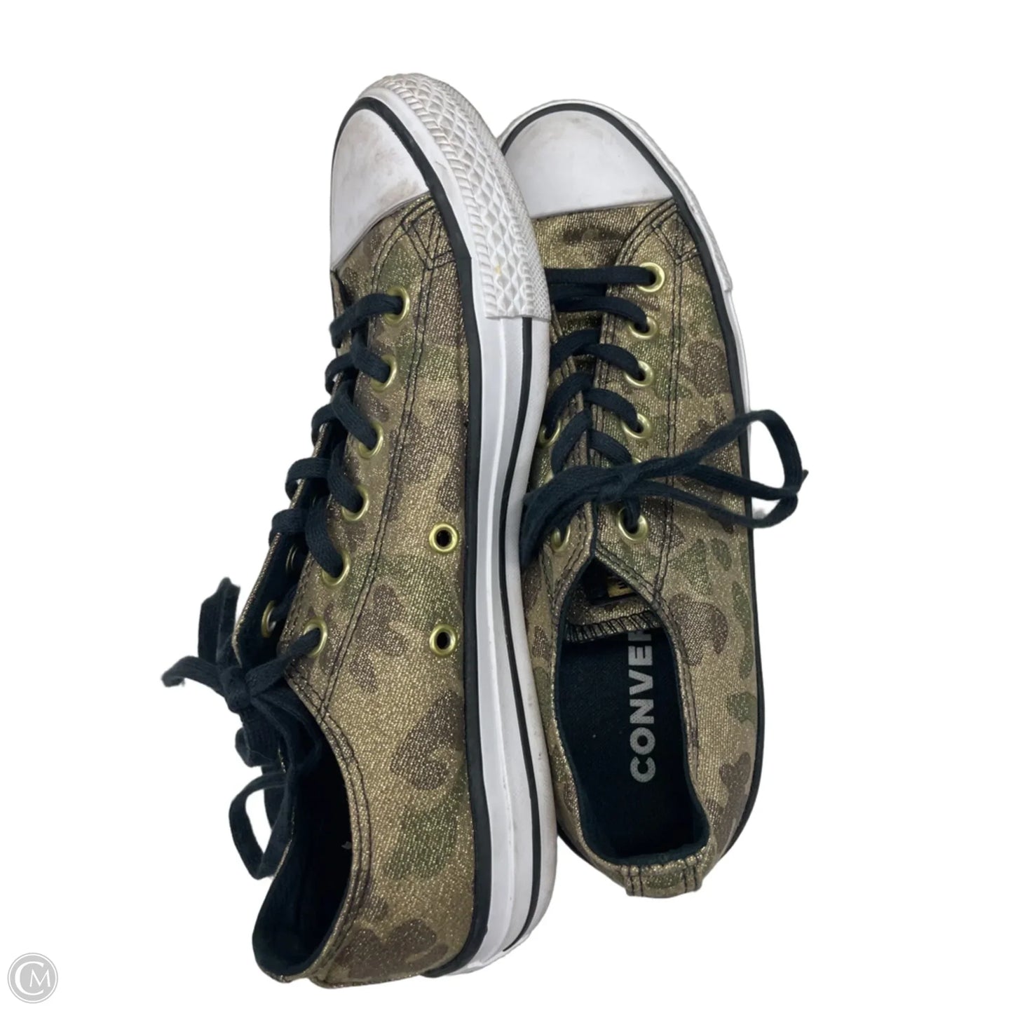 Shoes Sneakers By Converse In Camouflage Print, Size: 8