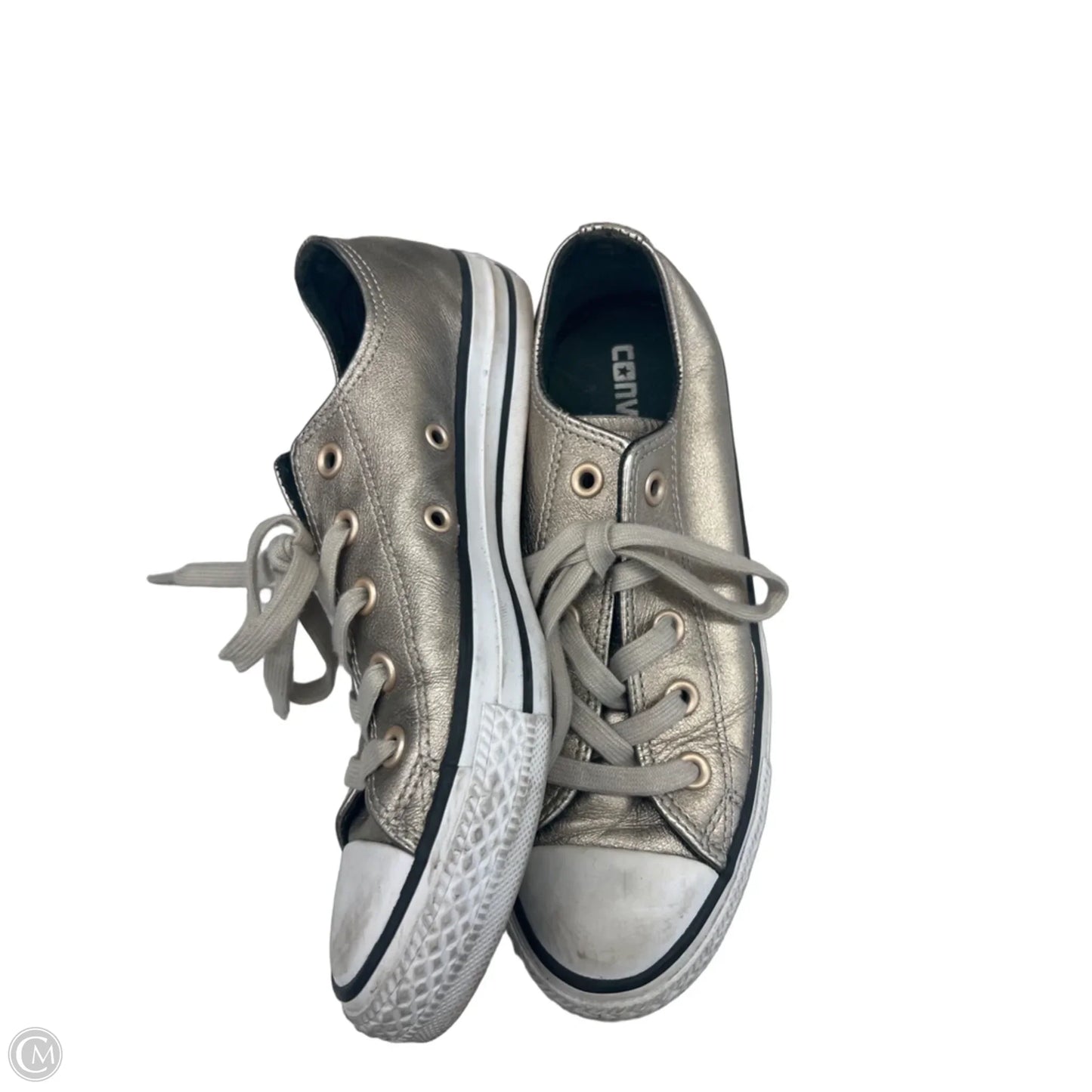 Shoes Sneakers By Converse In Gold, Size: 6