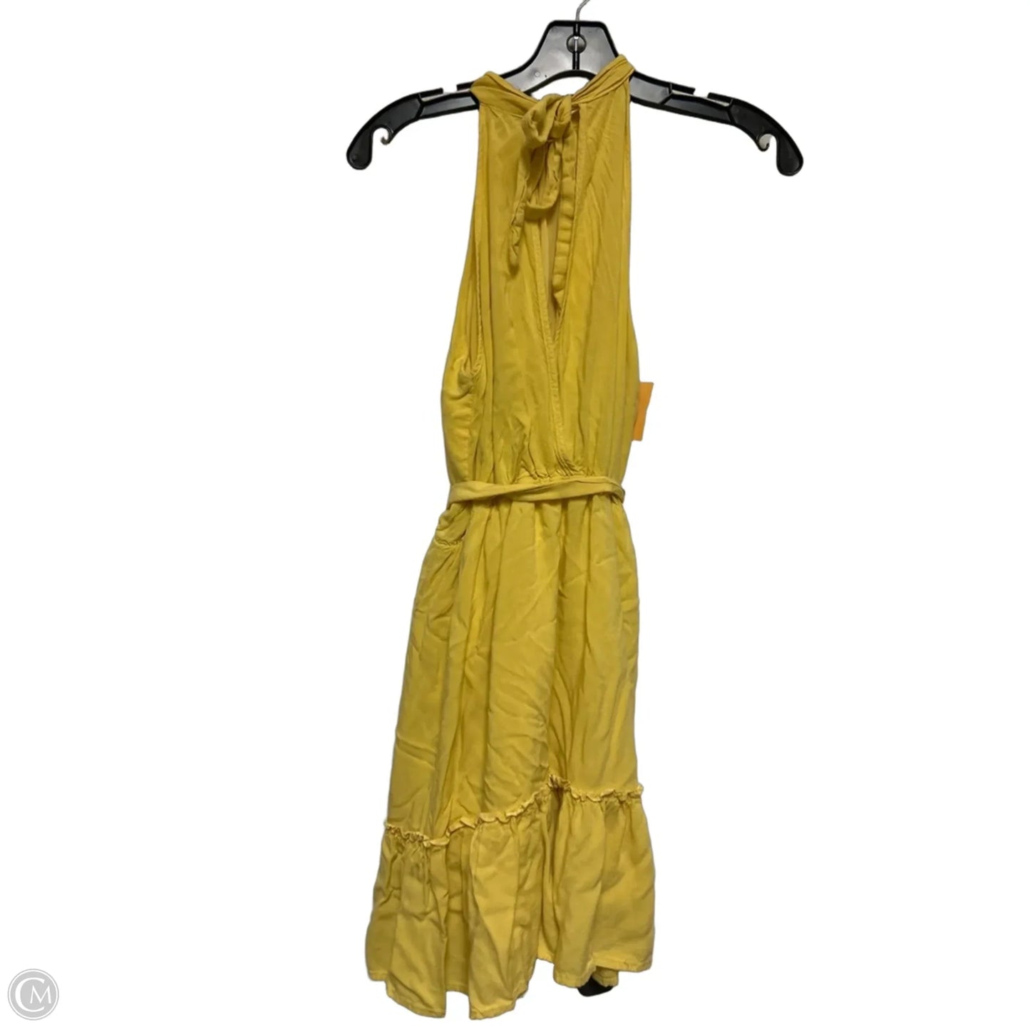 Dress Casual Short By Btfbm In Yellow, Size: S
