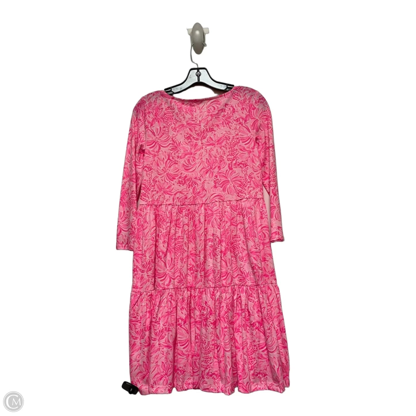 Dress Designer By Lilly Pulitzer In Pink & White, Size: Xs