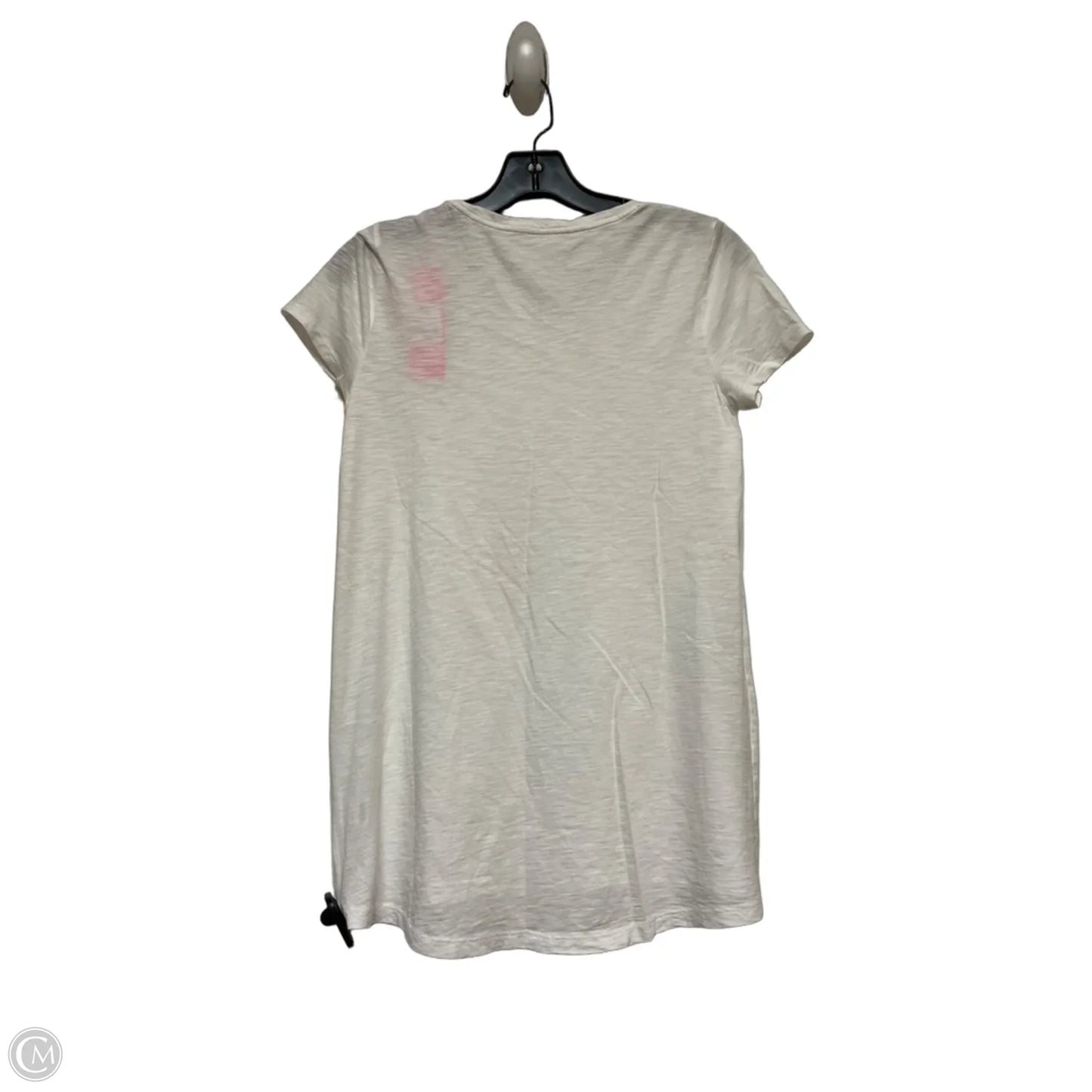 Top Short Sleeve Designer By Lilly Pulitzer In White, Size: Xs