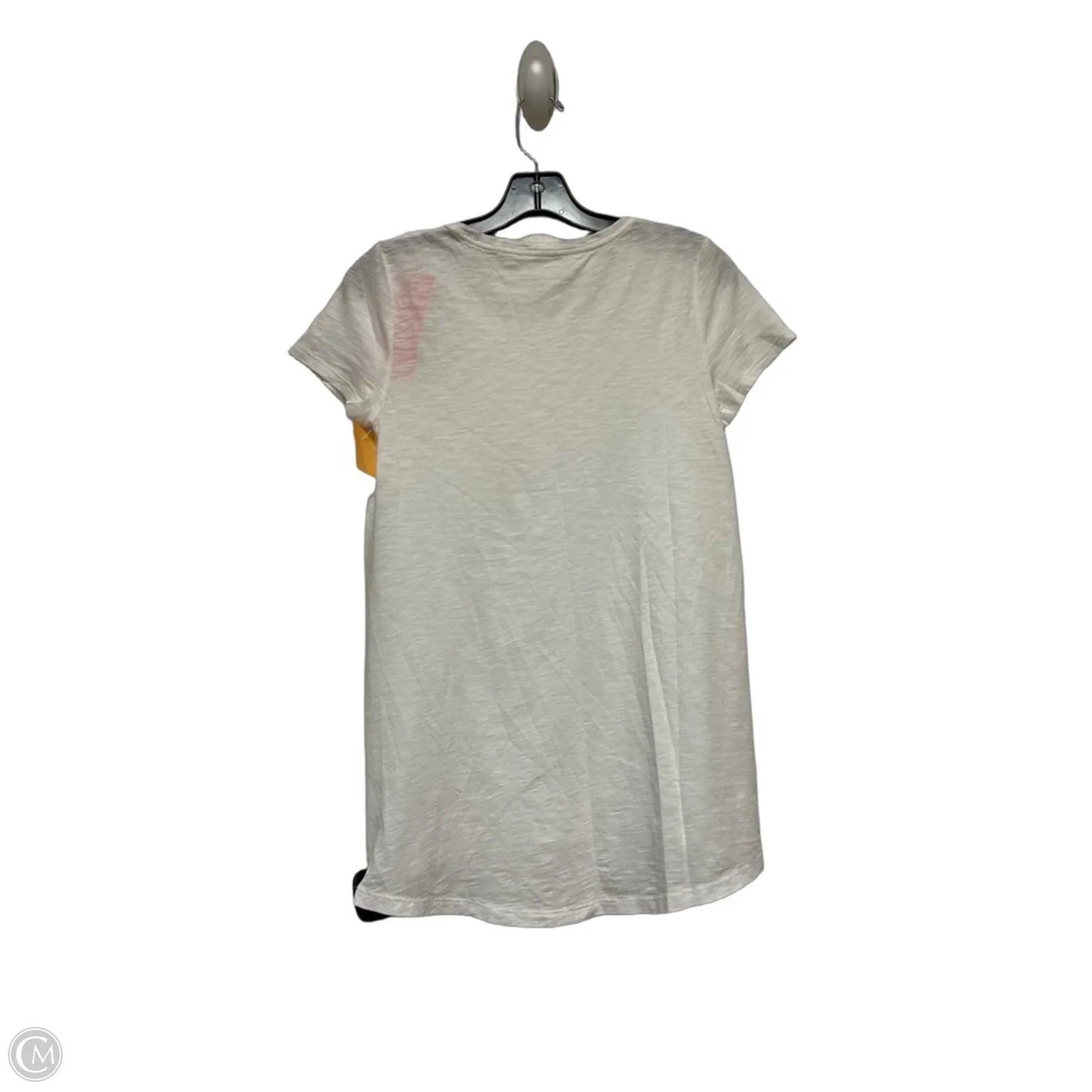 Top Short Sleeve Designer By Lilly Pulitzer In White, Size: Xs