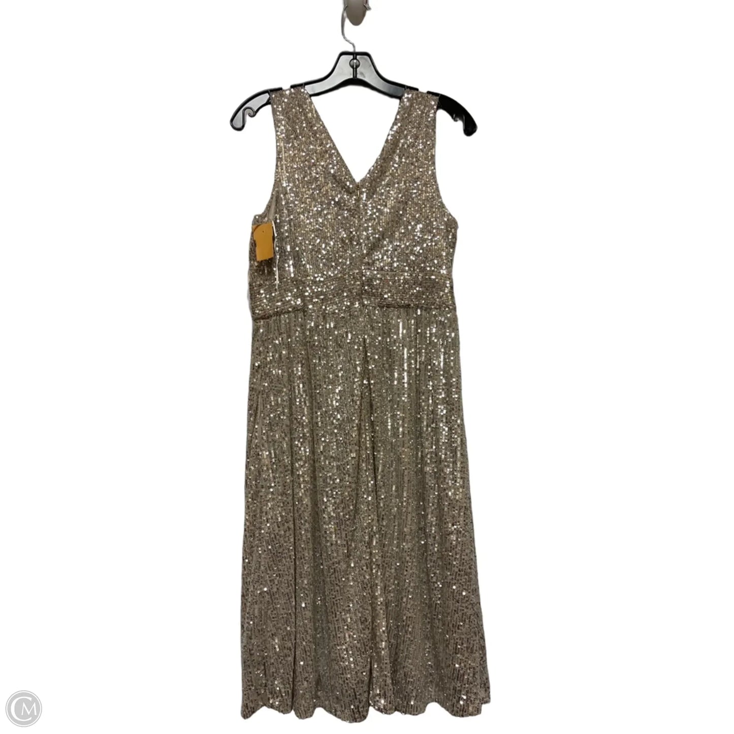 Dress Party Short By Draper James Rsvp In Silver & Tan, Size: M
