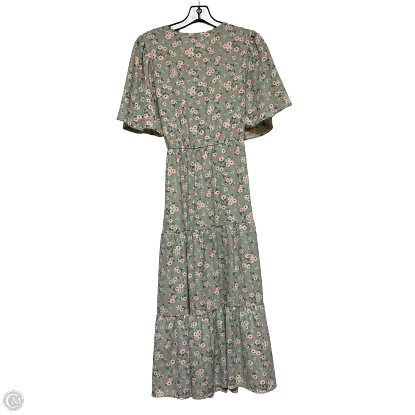 Dress Casual Midi By Perfect Peach In Floral Print, Size: M