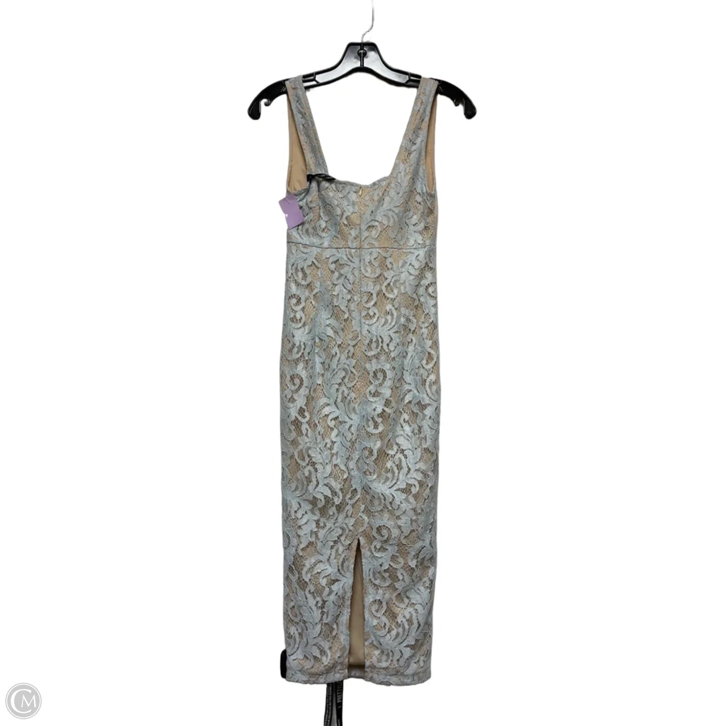 Dress Casual Short By Pretty Little Thing In Blue & Tan, Size: S