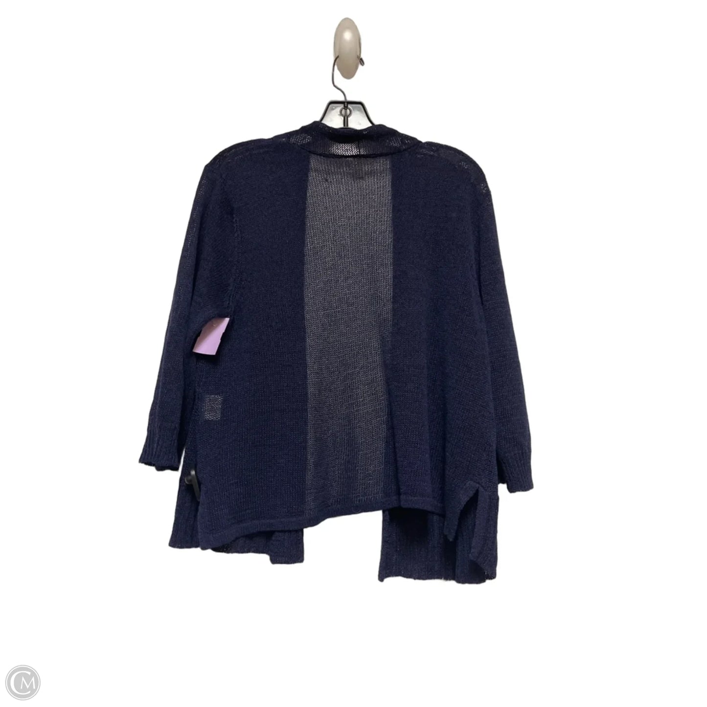 Cardigan By Eileen Fisher In Navy, Size: L