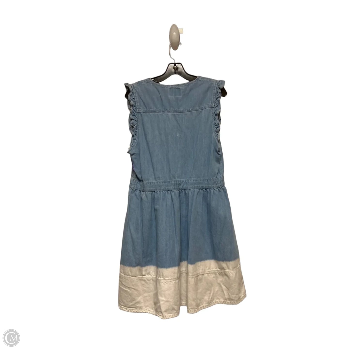 Dress Designer By Kate Spade In Blue Denim, Size: Xl