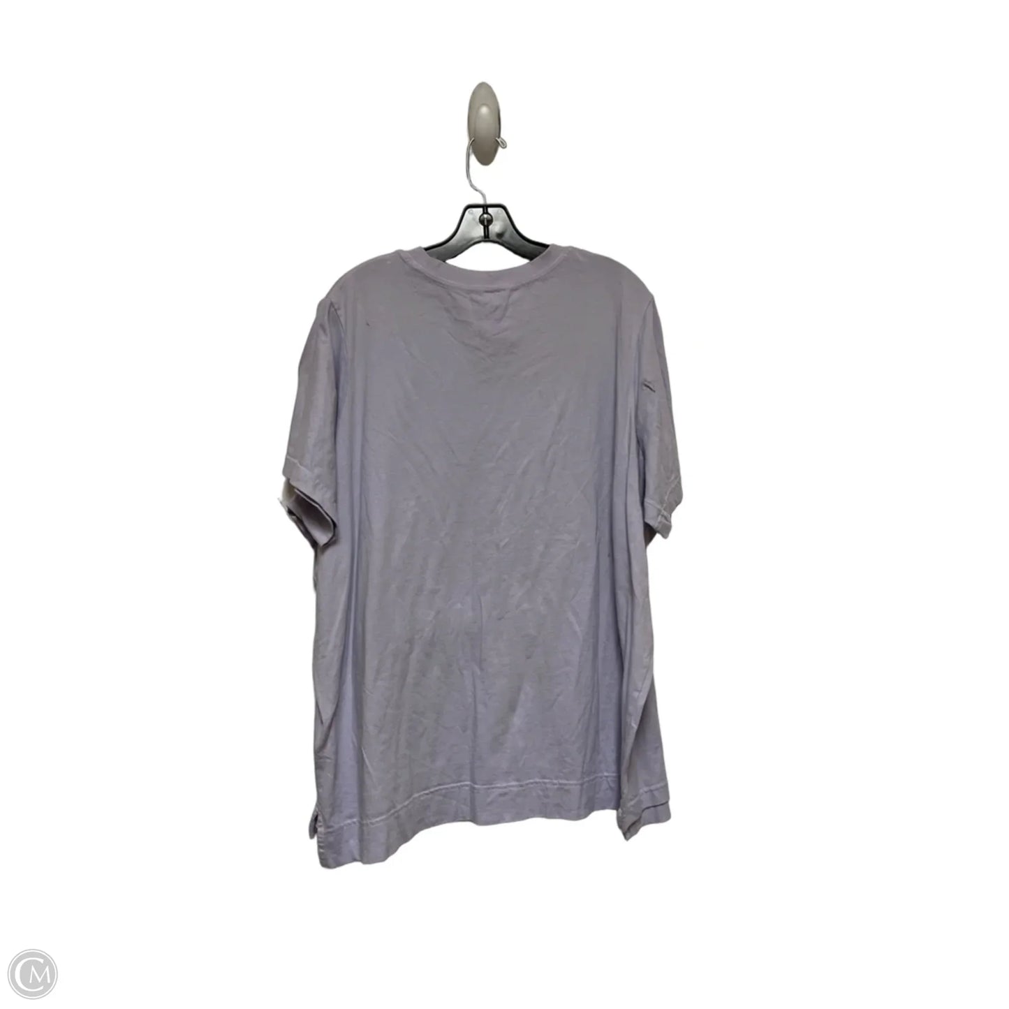 Top Short Sleeve By Disney Store In Purple, Size: 1x