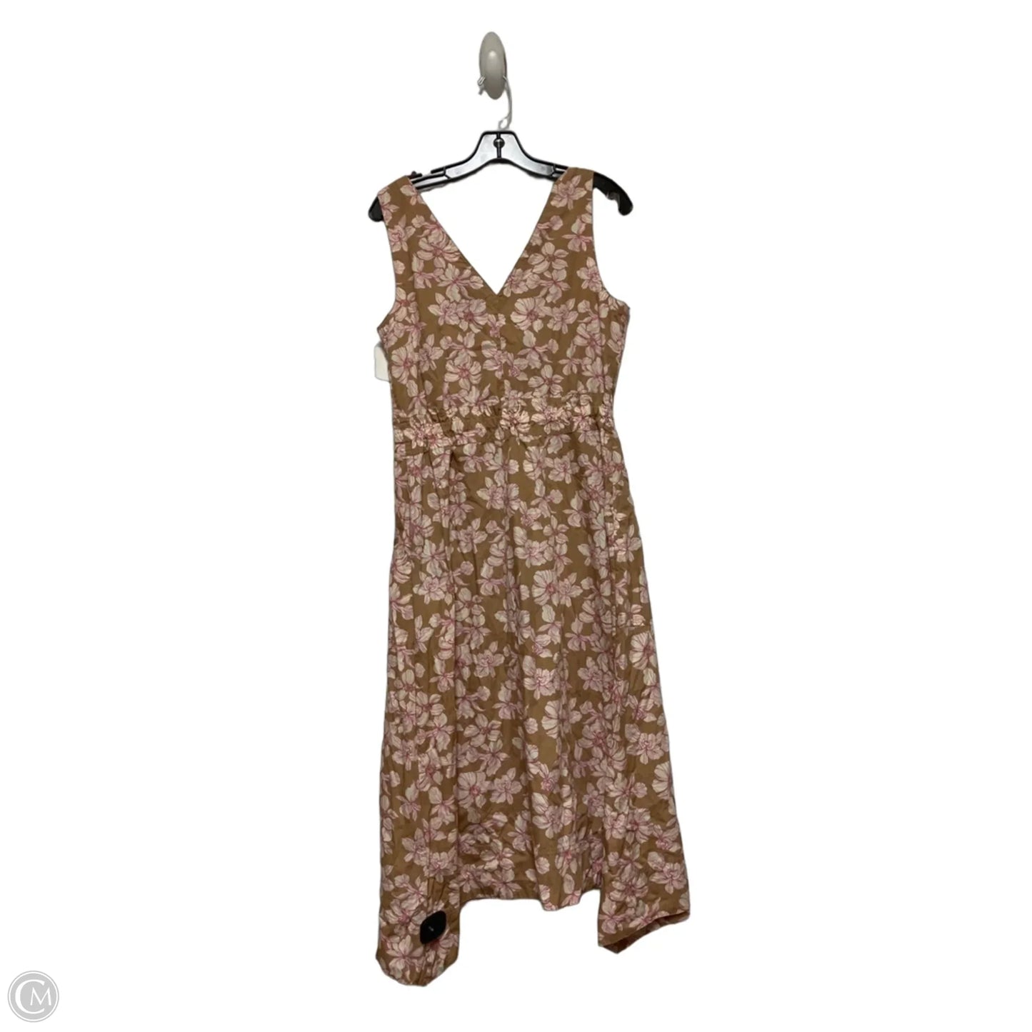 Dress Casual Midi By Gap In Floral Print, Size: S