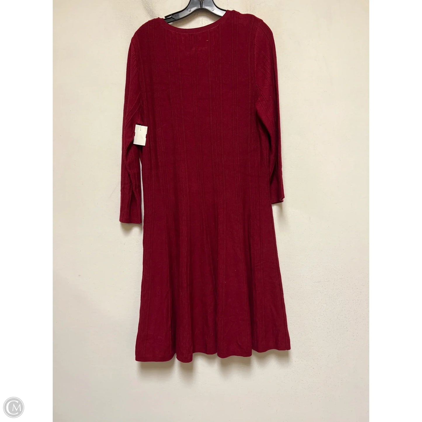 Dress Casual Short By Dana Buchman In Red, Size: L