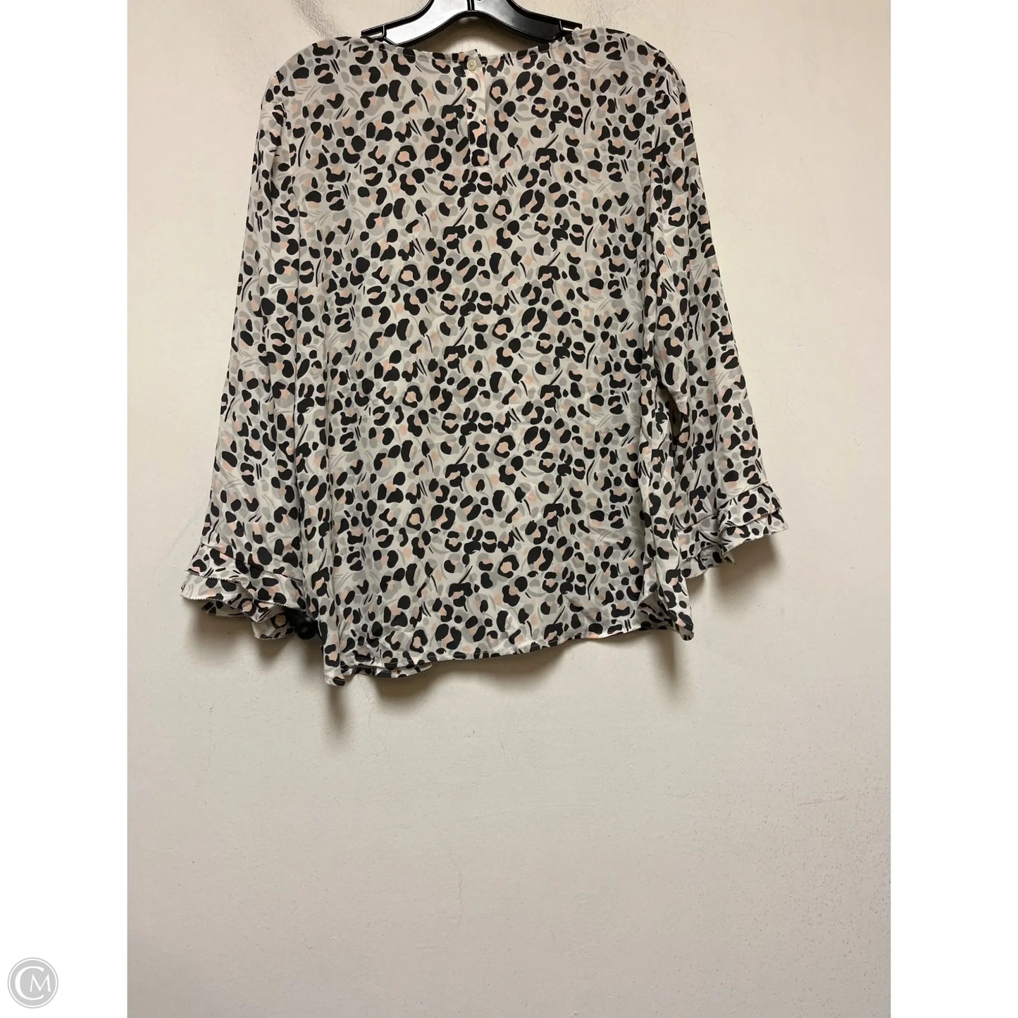 Top Long Sleeve By Loft In Animal Print, Size: Xs