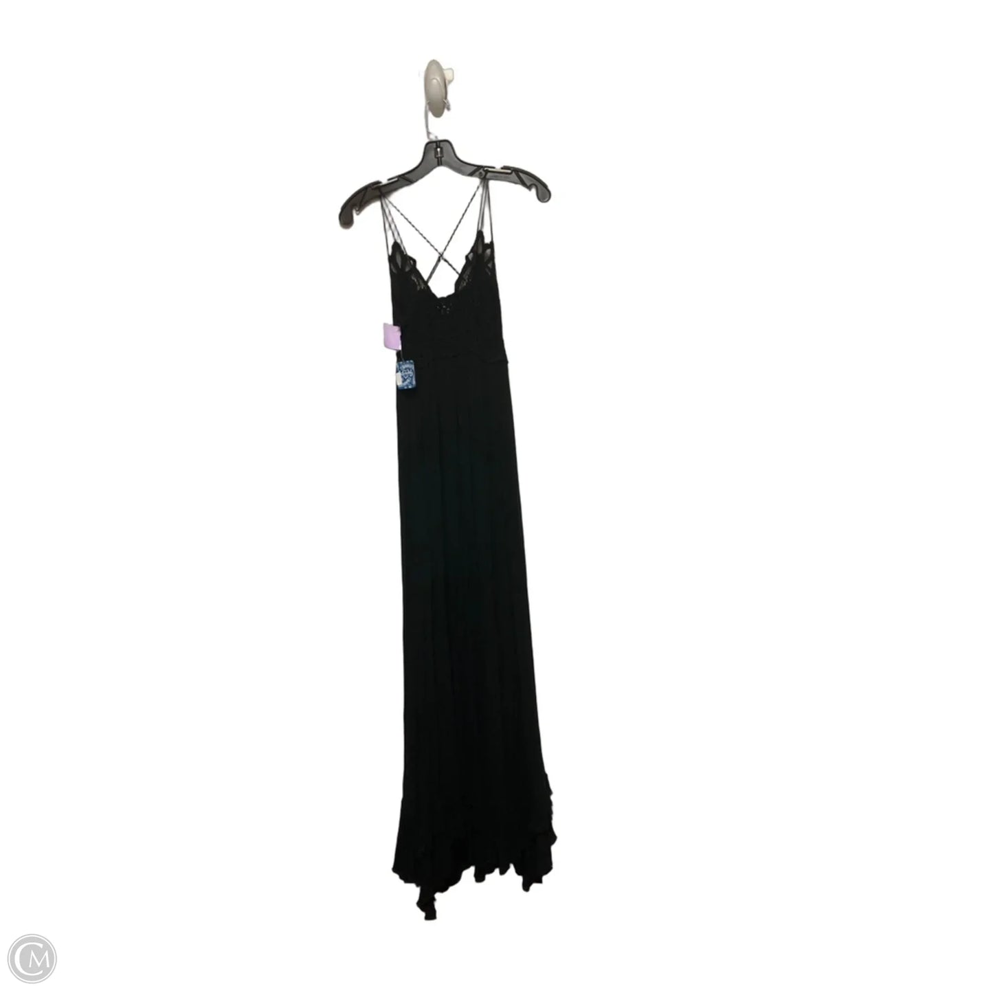 Dress Casual Maxi By Free People In Black, Size: Xs