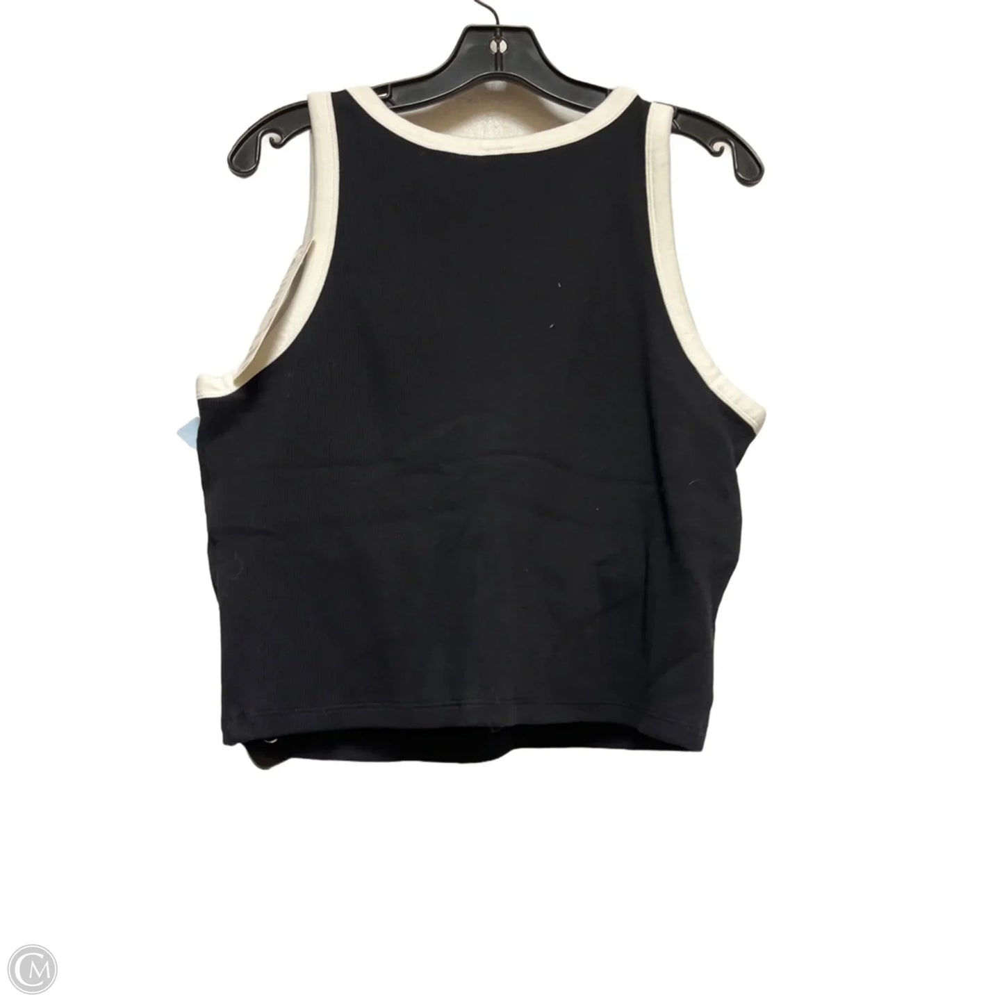 Top Sleeveless Basic By Uniqlo In Black & White, Size: Xxl