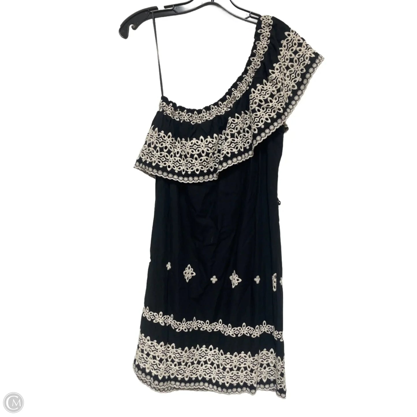 Dress Casual Short By Clothes Mentor In Black & White, Size: S