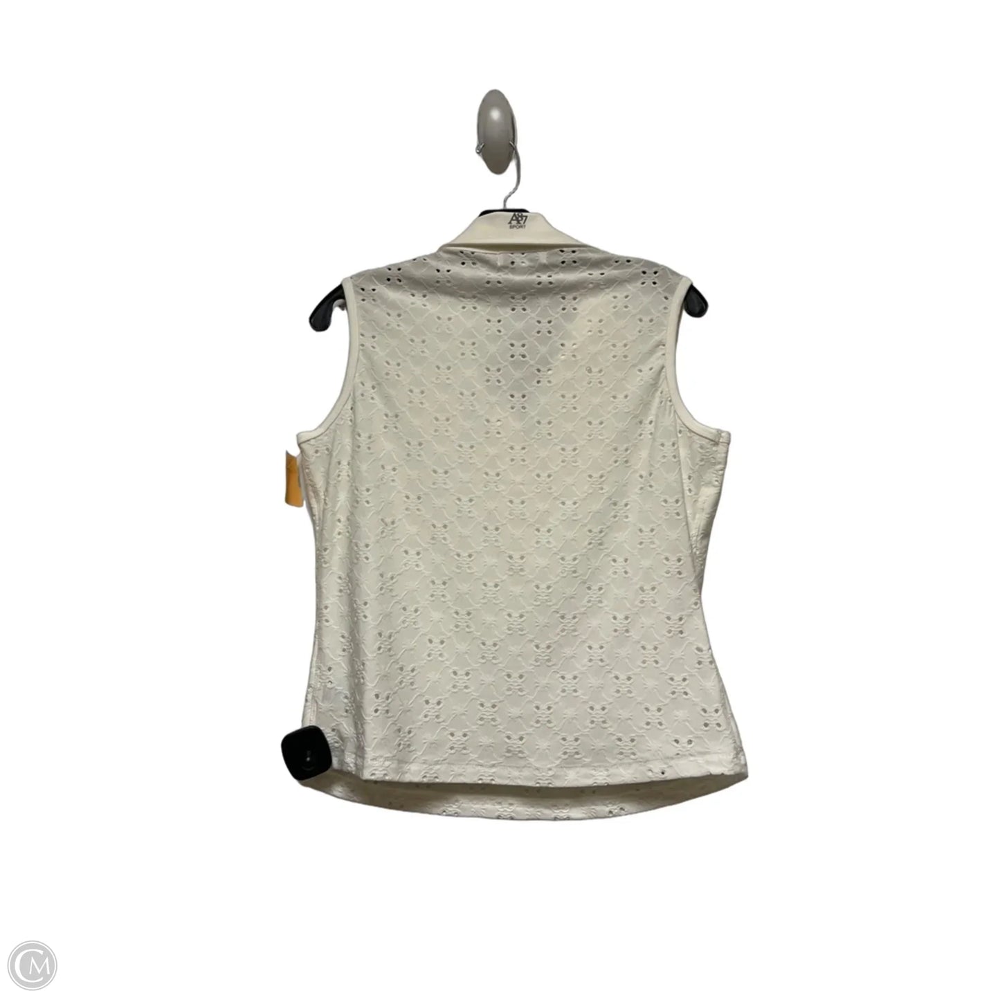 Athletic Tank Top By Aeropostale In White, Size: M