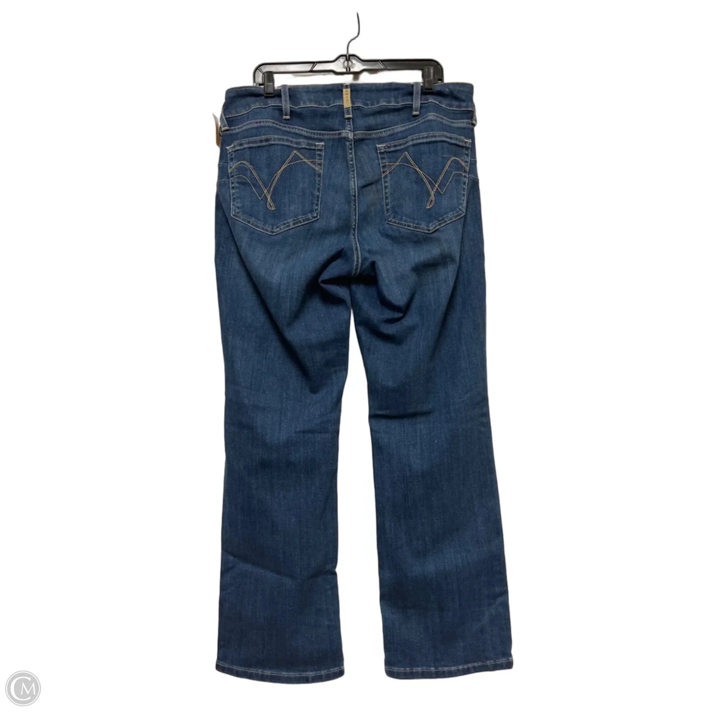 Jeans Straight By Ariat In Blue Denim, Size: 10