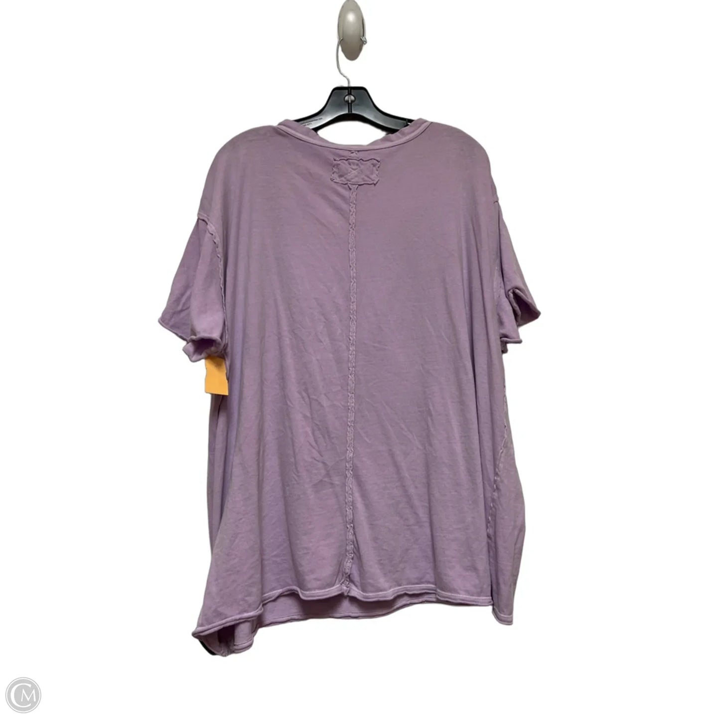 Top Short Sleeve By We The Free In Purple, Size: Xl