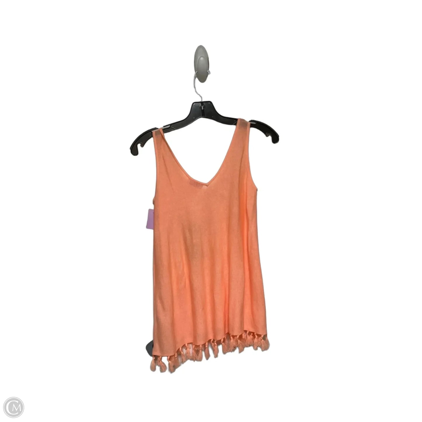 Top Sleeveless Designer By Lilly Pulitzer In Orange, Size: Xxs