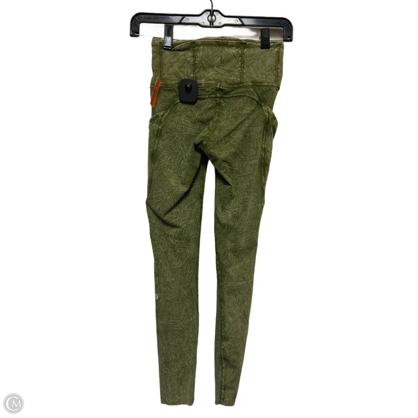 Athletic Leggings By Lululemon In Green, Size: Xs