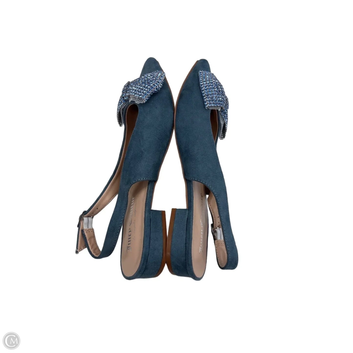 Shoes Flats By Juicy Couture In Blue, Size: 6.5