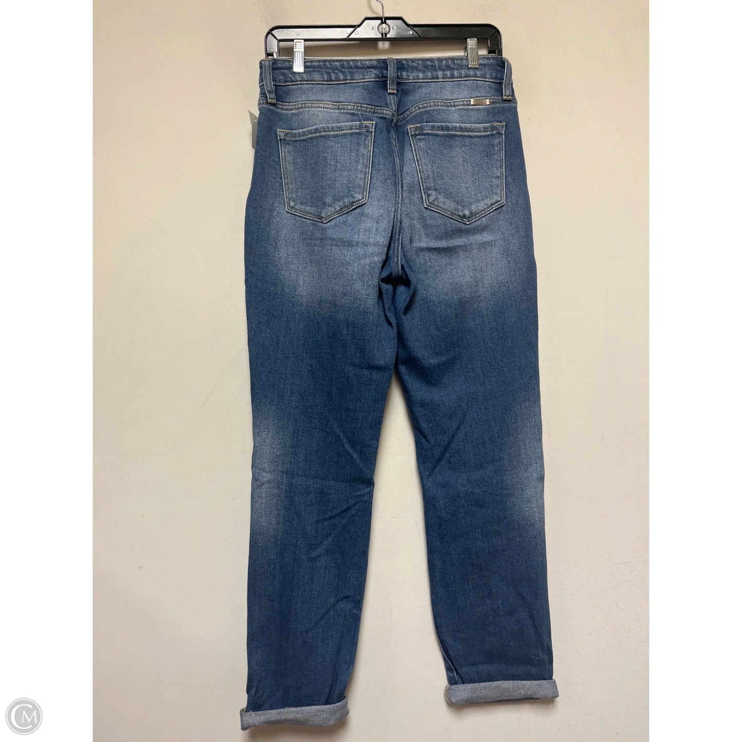 Jeans Straight By Kancan In Blue Denim, Size: 4