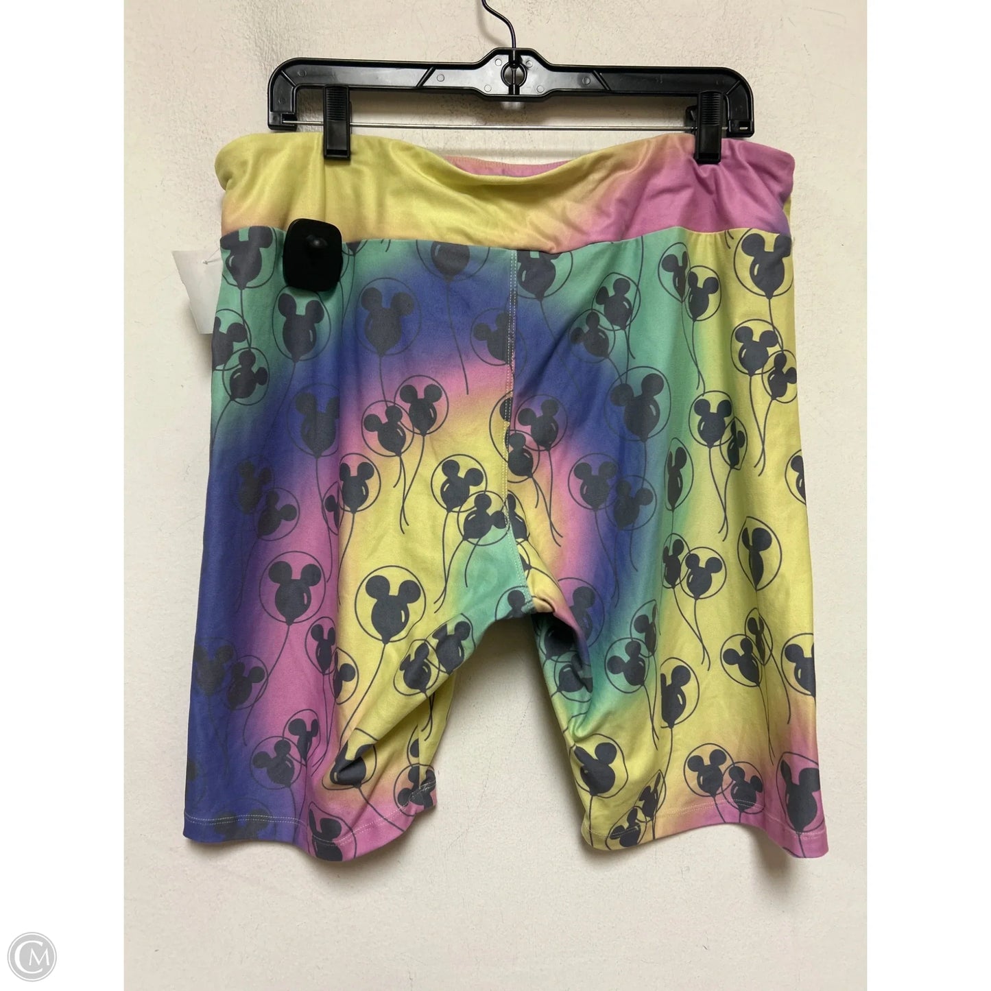 Athletic Shorts By Disney Store In Rainbow Print, Size: Xl