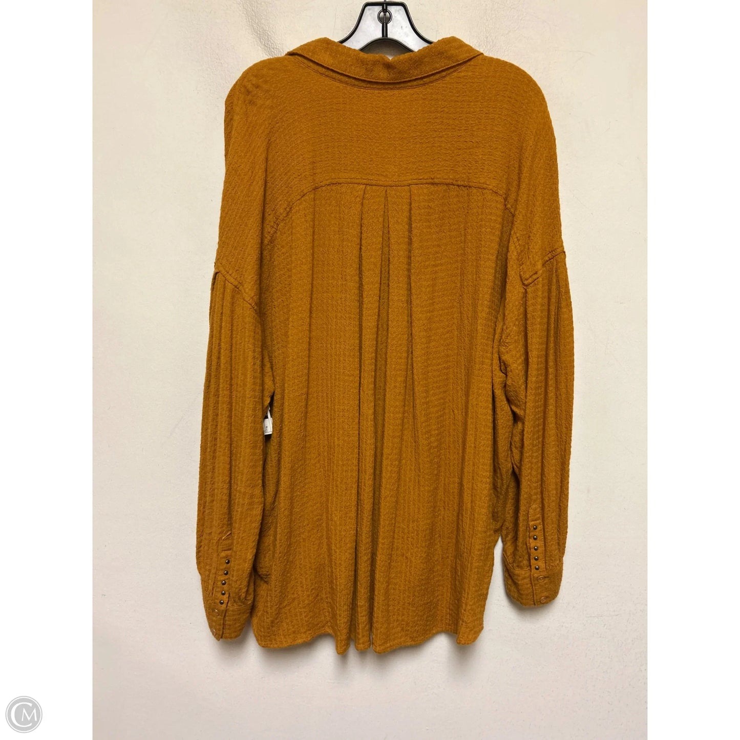 Top Long Sleeve By We The Free In Yellow, Size: M