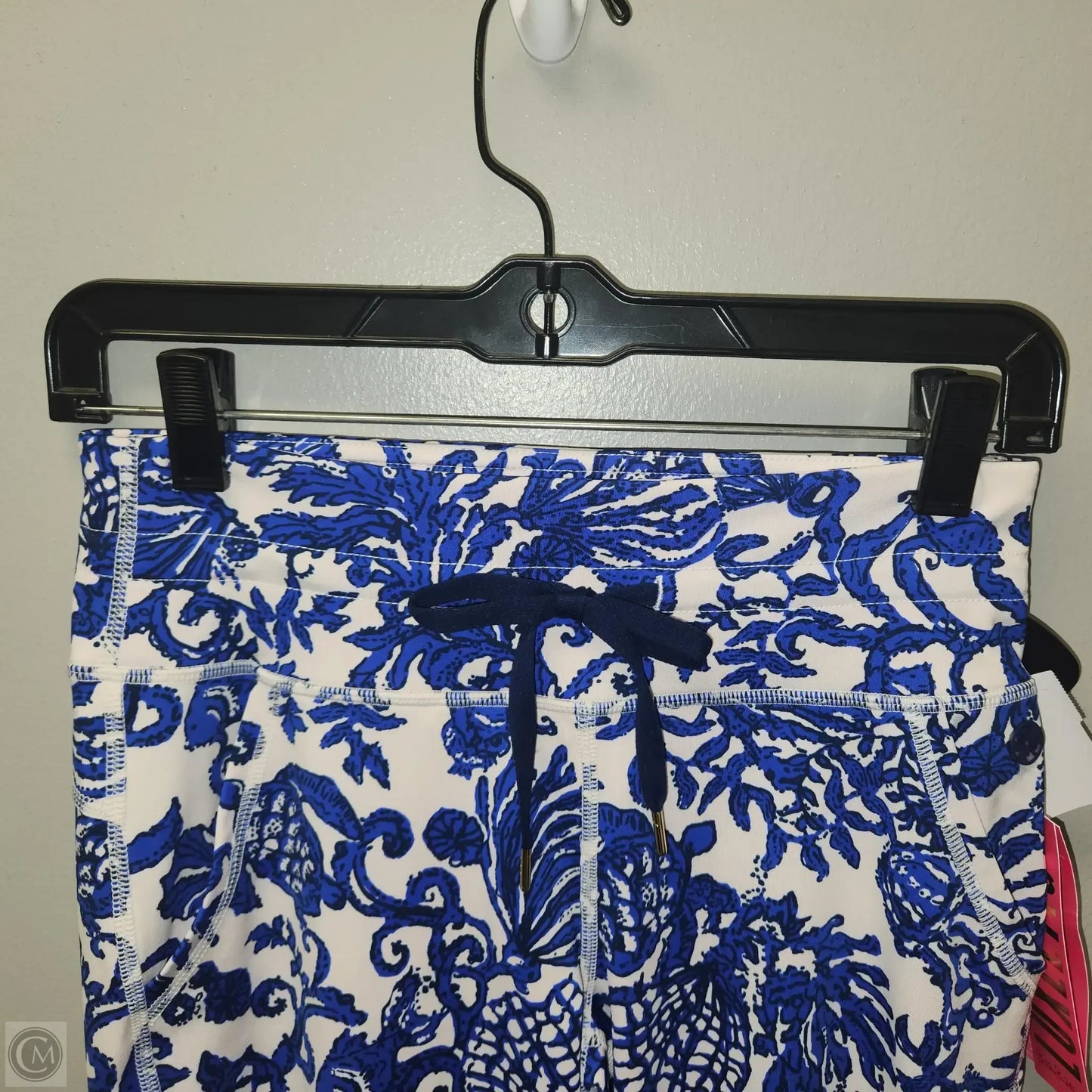 Pants Designer By Lilly Pulitzer In Blue & White, Size: Xs