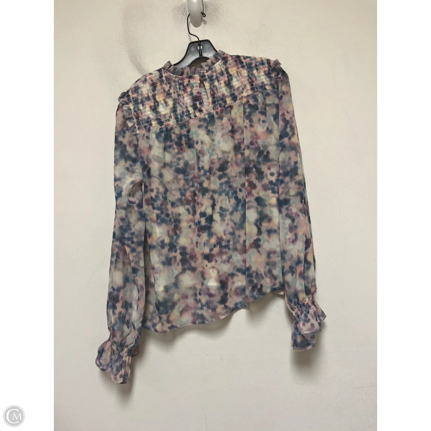 Top Long Sleeve By Steve Madden In Tie Dye Print, Size: M