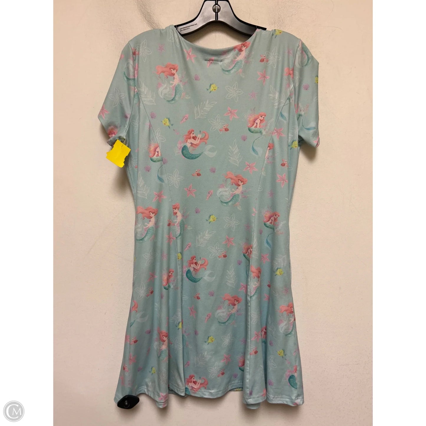 Dress Casual Short By Disney Store In Aqua, Size: M