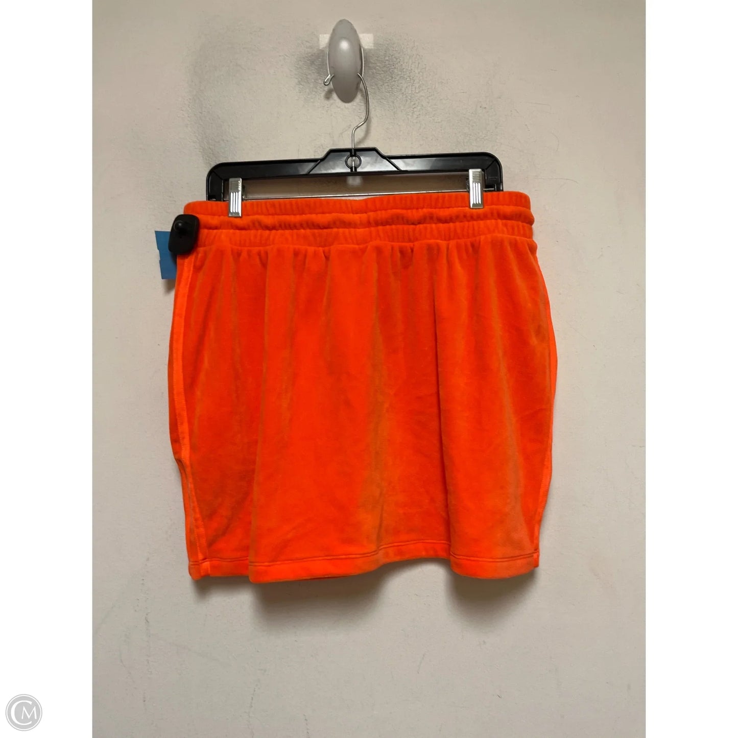 Athletic Skirt By Adidas In Orange, Size: Xl