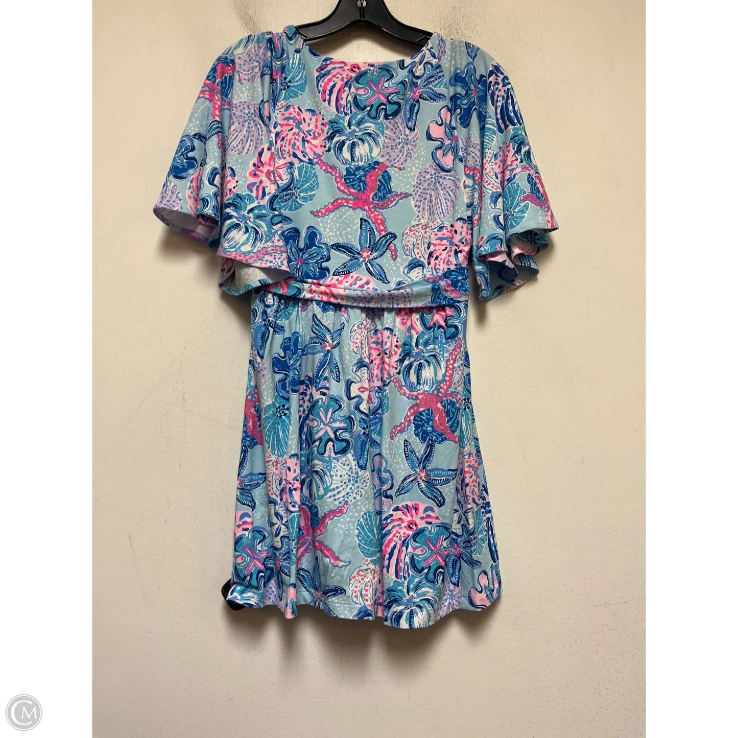 Dress Designer By Lilly Pulitzer In Blue & Pink, Size: Xs