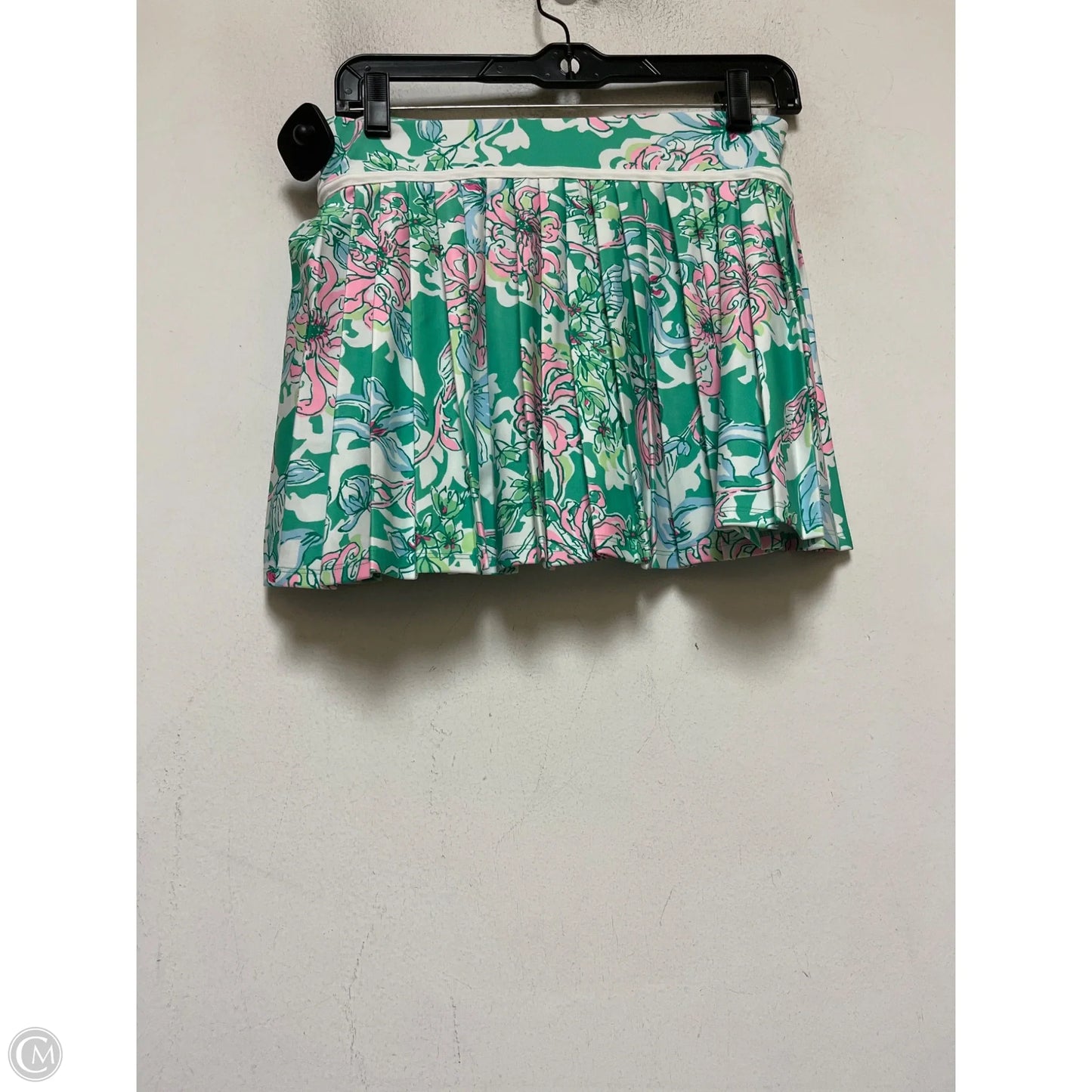Skirt Designer By Lilly Pulitzer In Green & Pink, Size: Xs