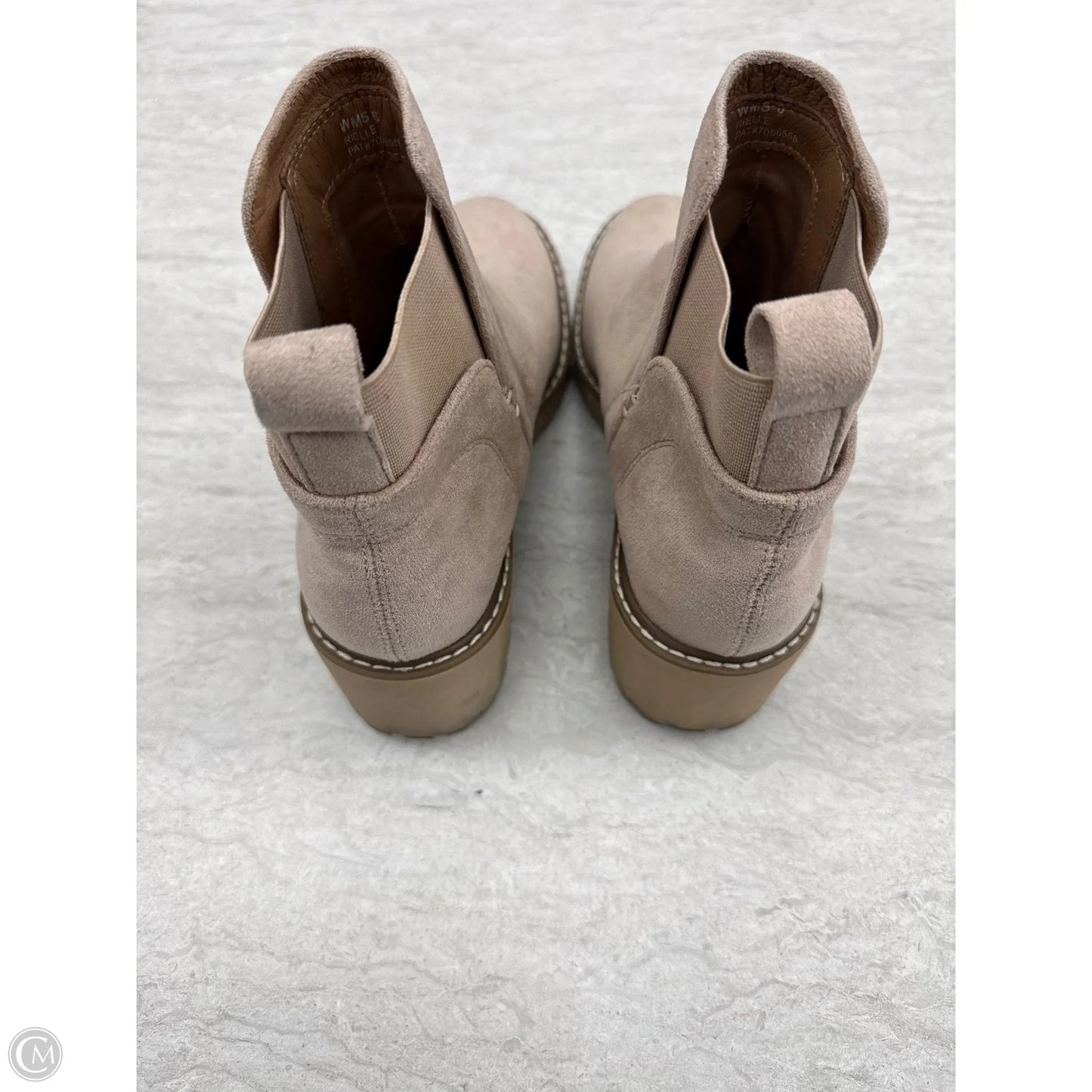 Boots Ankle Heels By Dolce Vita In Tan, Size: 6