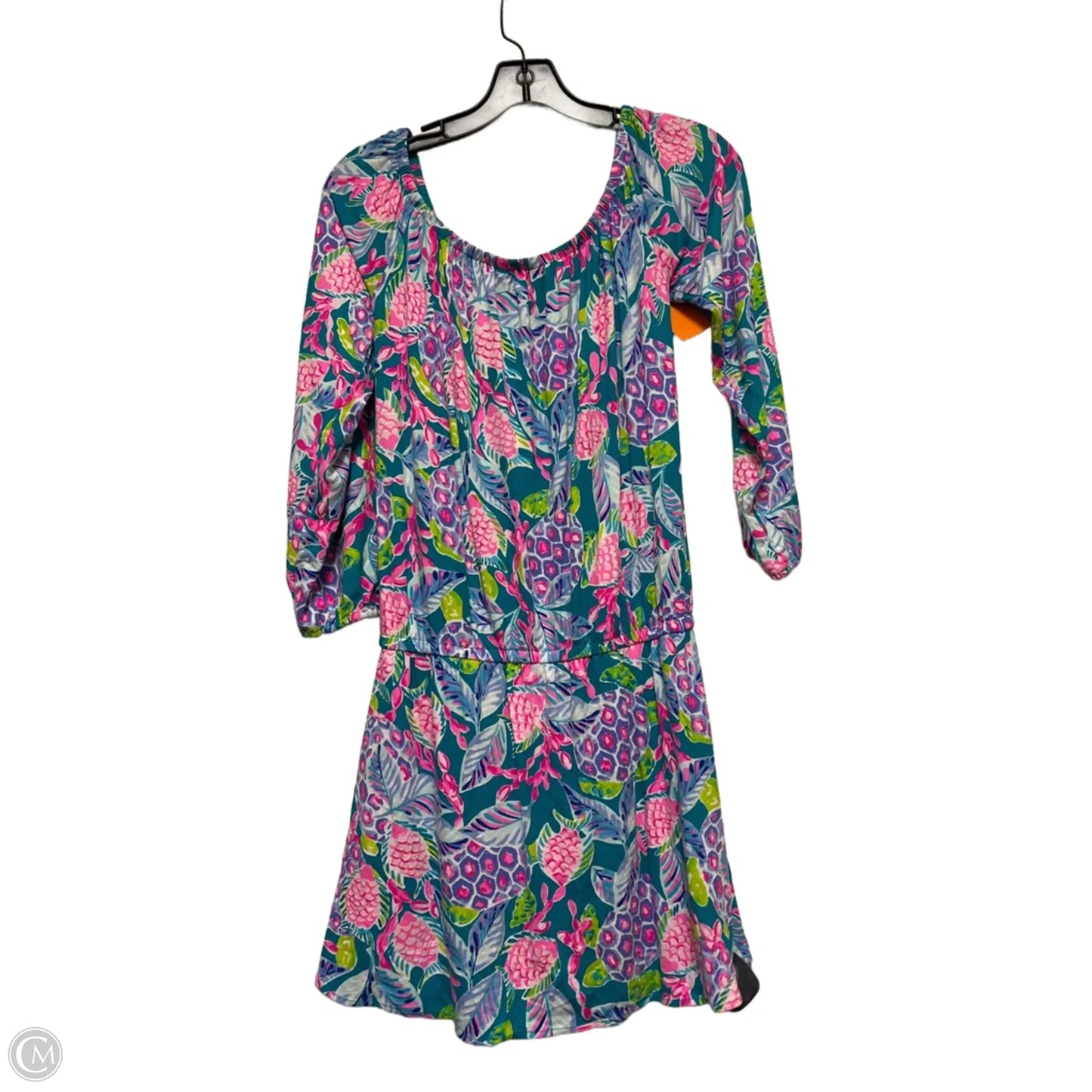 Romper Designer By Lilly Pulitzer In Tropical Print, Size: Xs