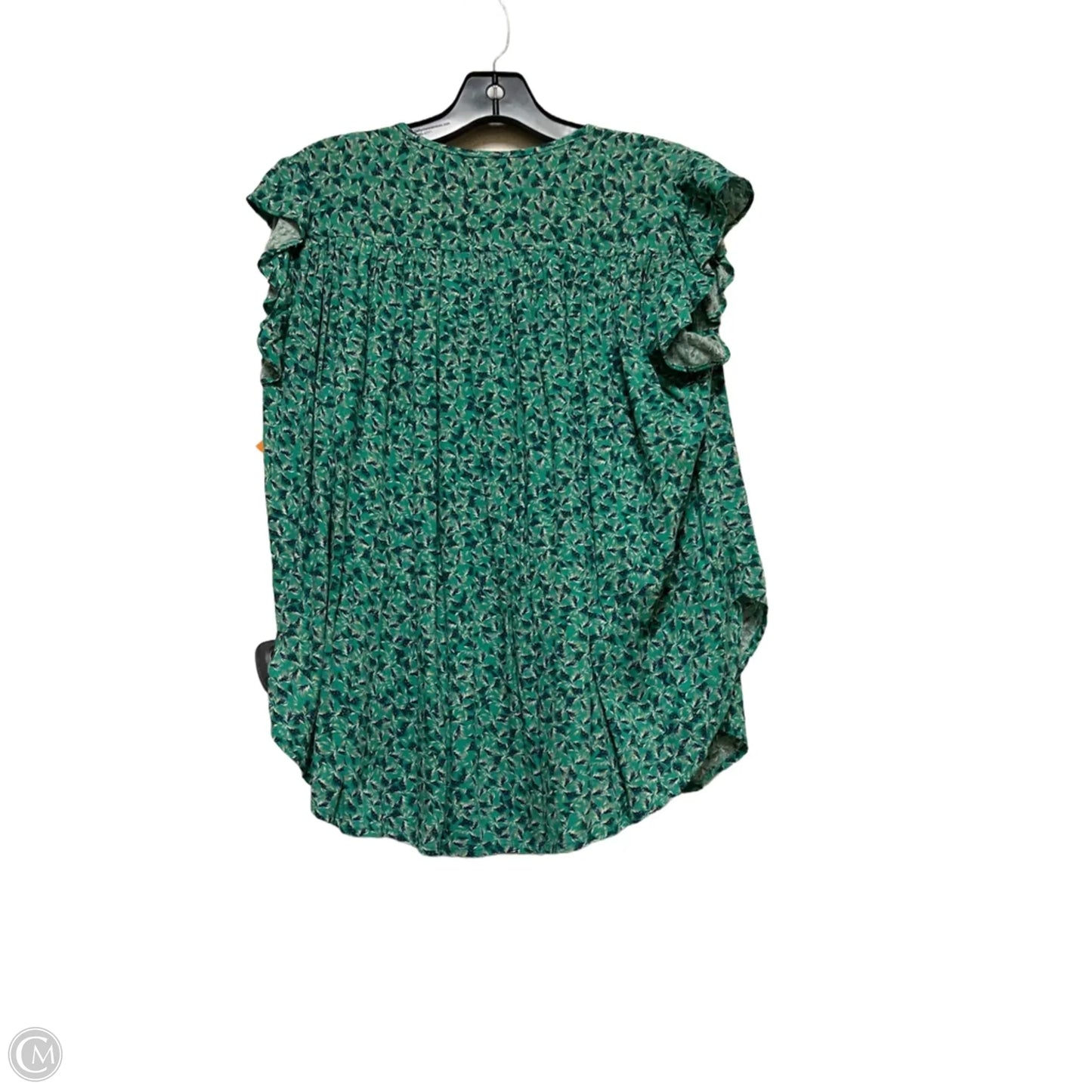 Top Short Sleeve By Clothes Mentor In Green, Size: S