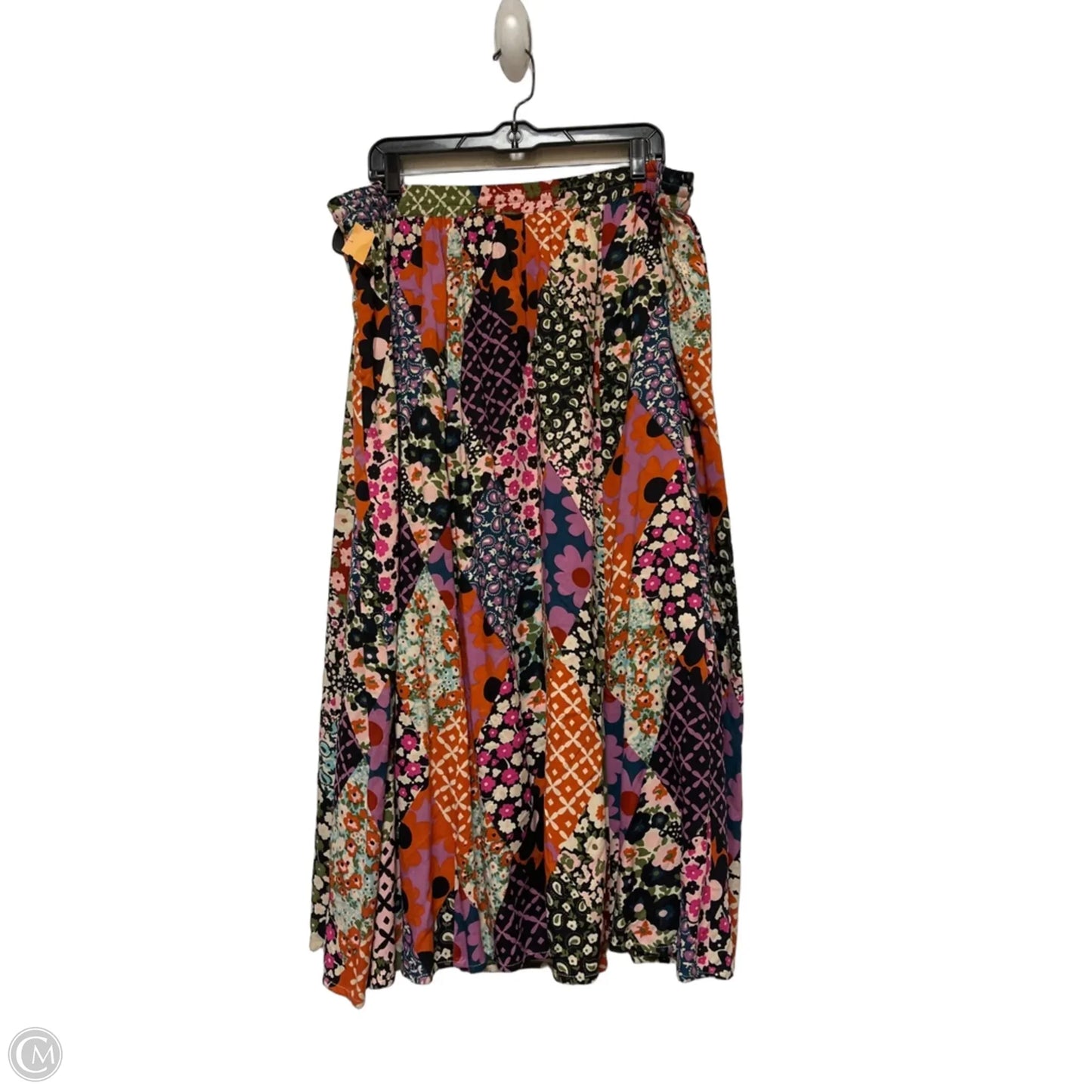 Skirt Midi By Intro In Floral Print, Size: 20