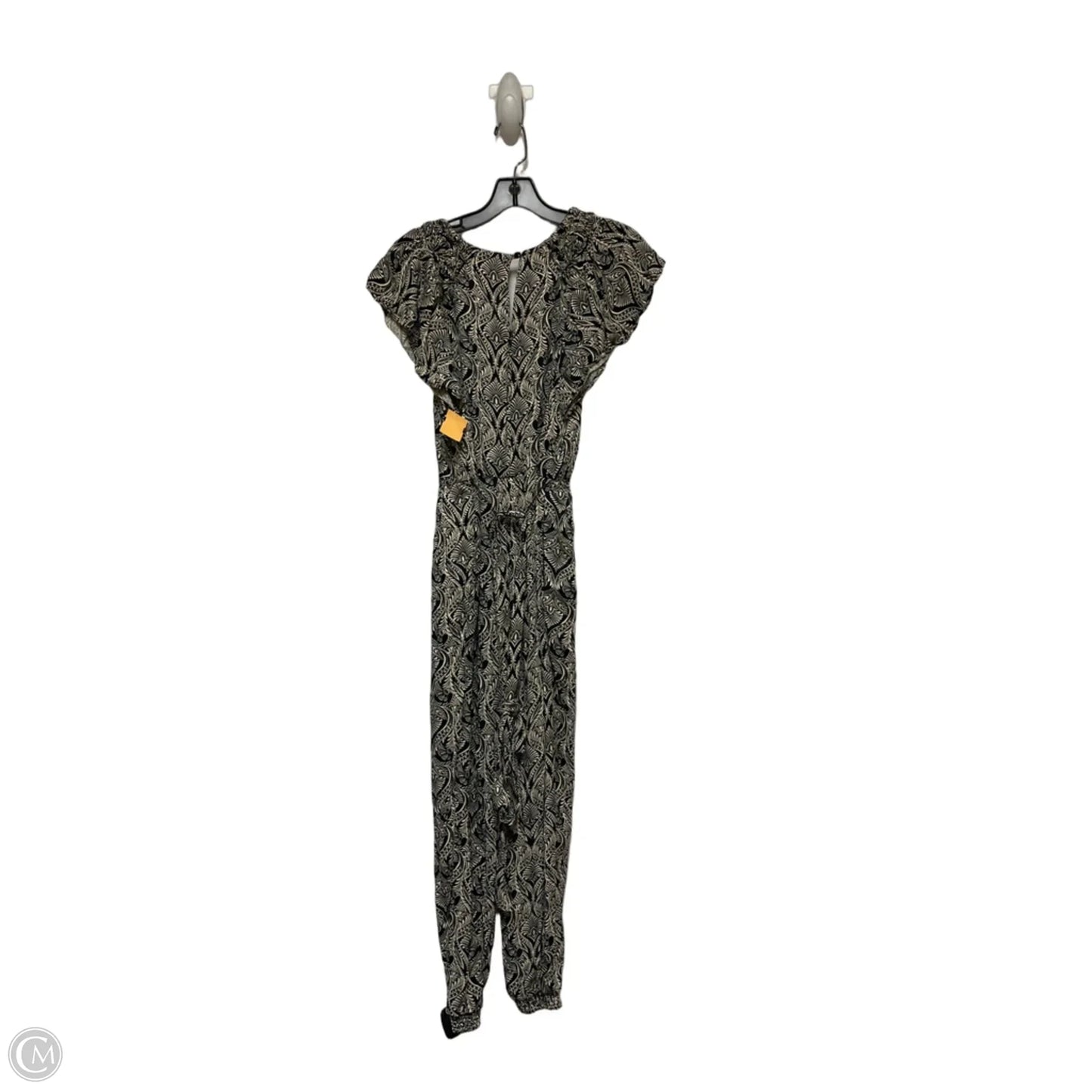 Jumpsuit By Anthropologie In Black & Tan, Size: Xsp