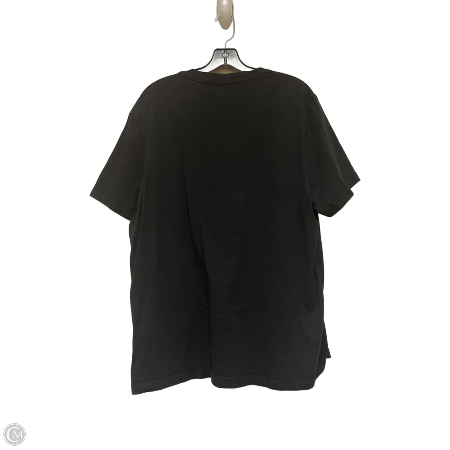 Top Short Sleeve By Disney Store In Black & Purple, Size: Xl