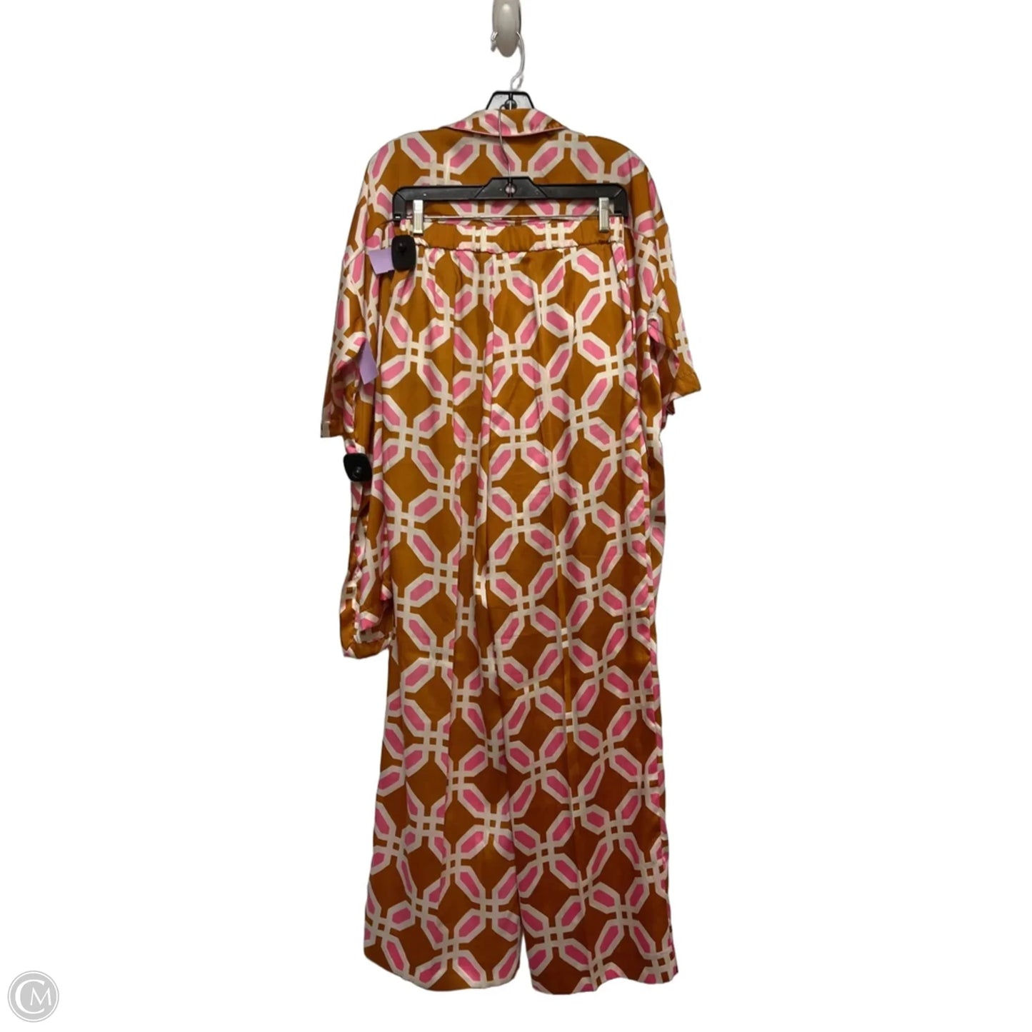 Pants Set 2pc By Zara In Orange & Pink, Size: 4