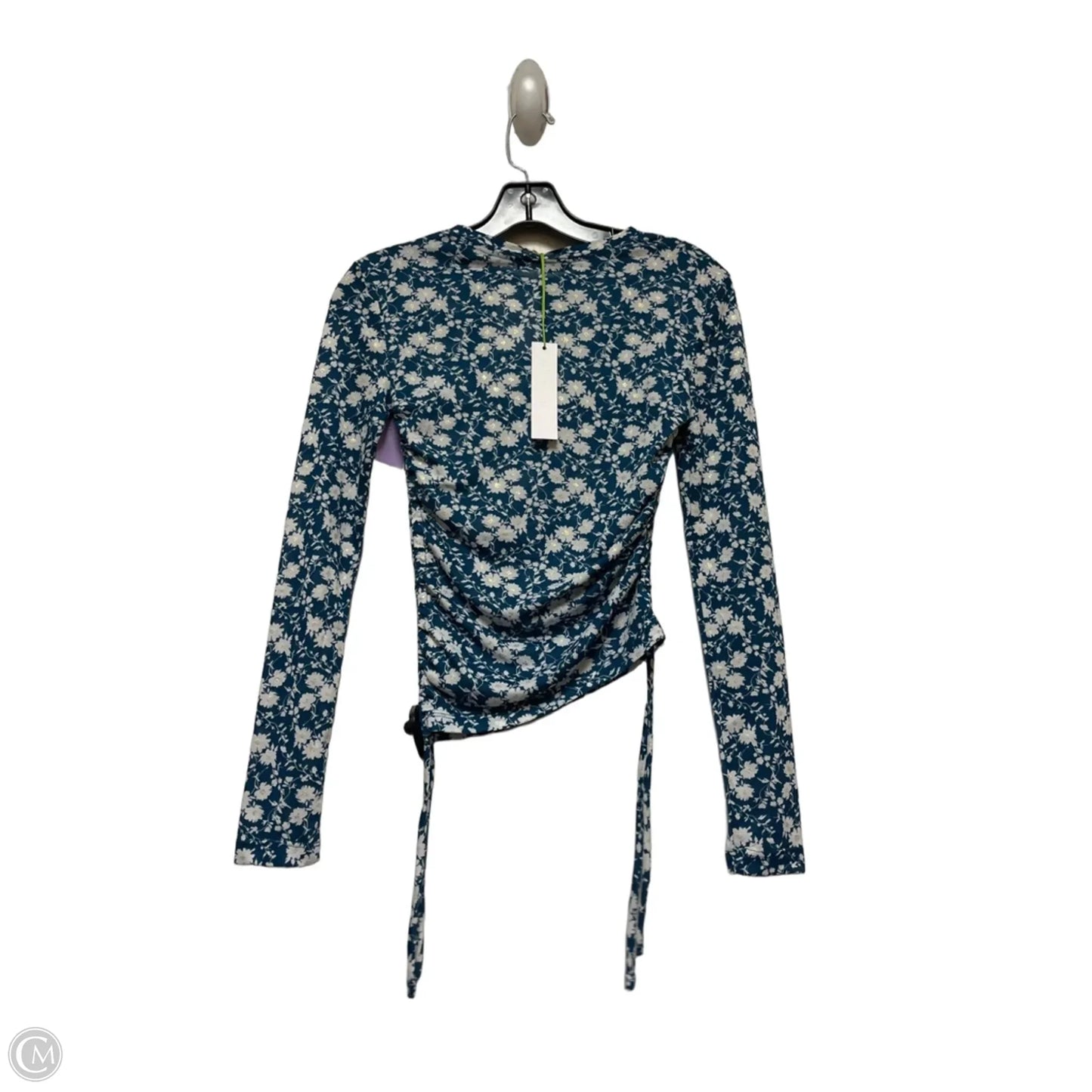 Top Long Sleeve By Good Luck Gem In Floral Print, Size: Xs