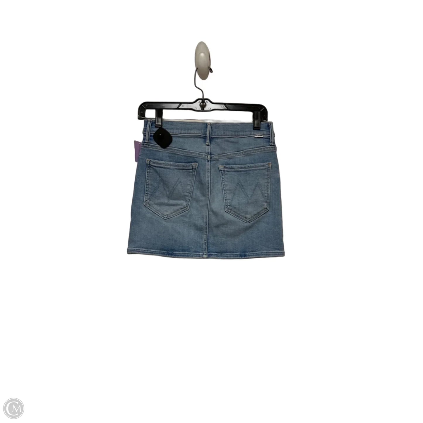 Skirt Mini & Short By Mother In Blue Denim, Size: 4