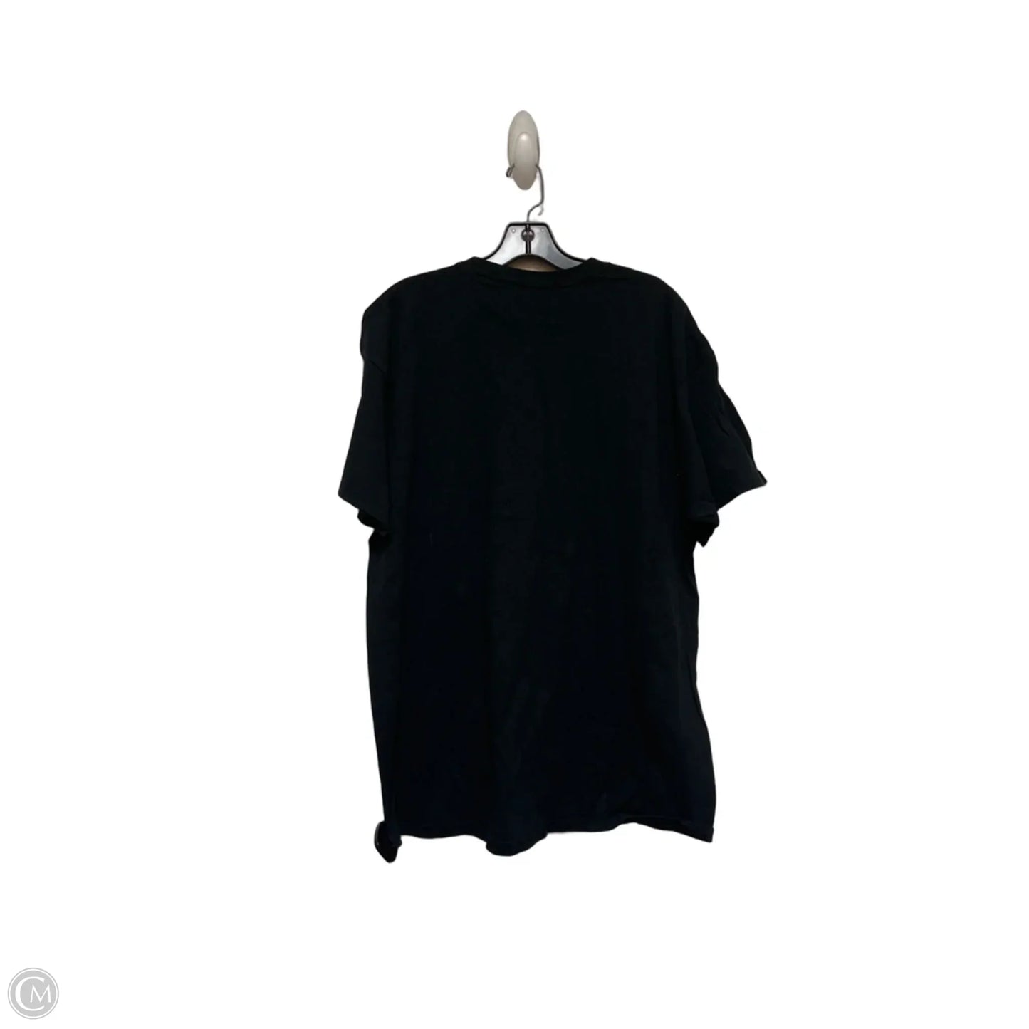 Top Short Sleeve Basic By Disney Store In Black, Size: Xl