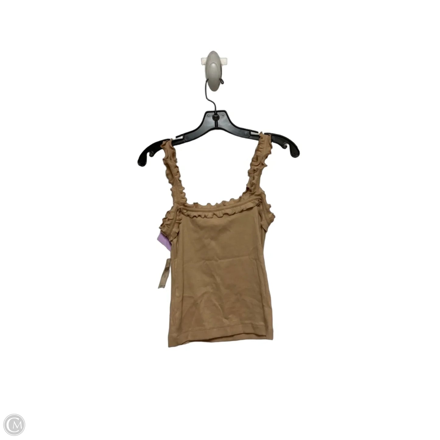Top Sleeveless By Maeve In Tan, Size: Xs