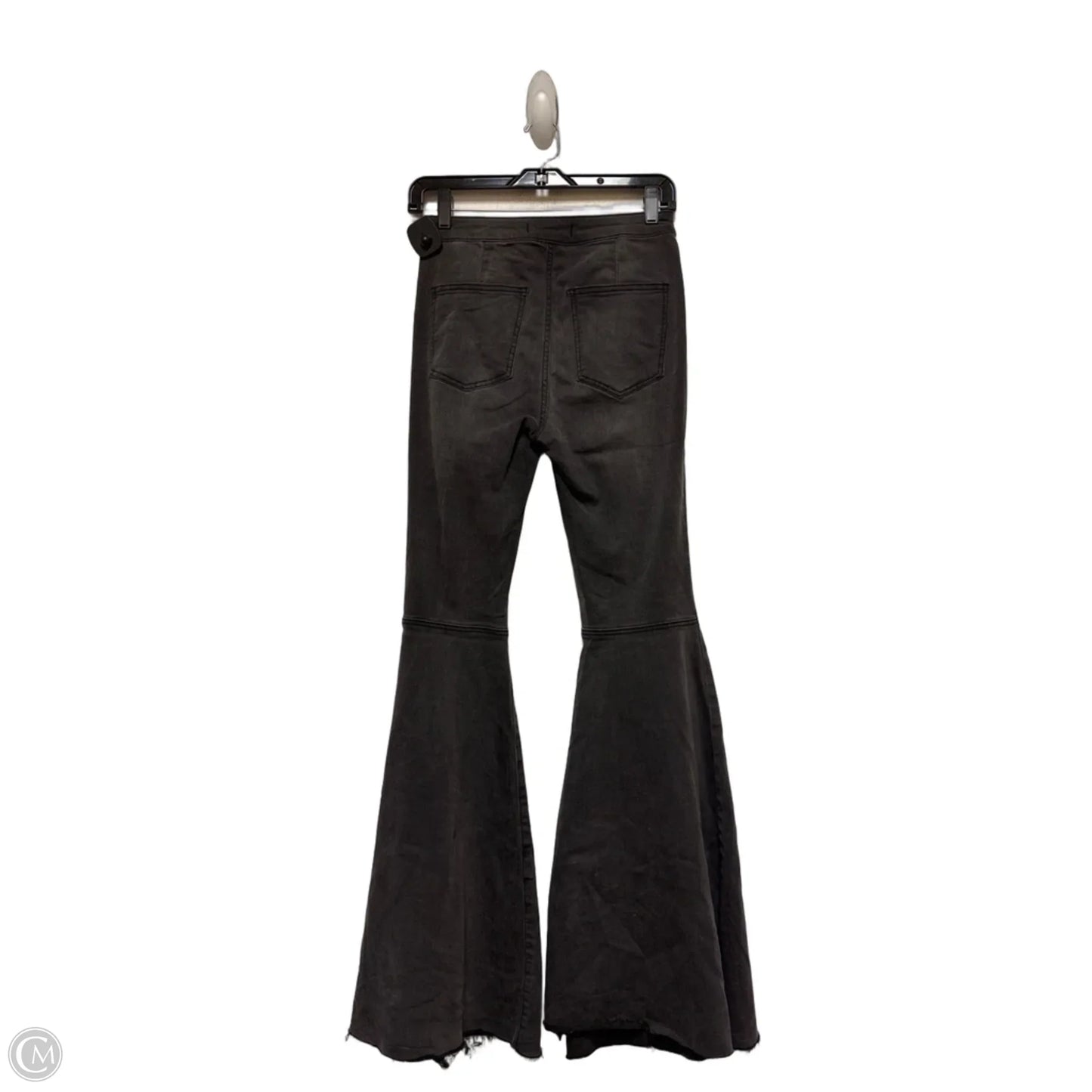 Jeans Flared By Free People In Grey, Size: 2