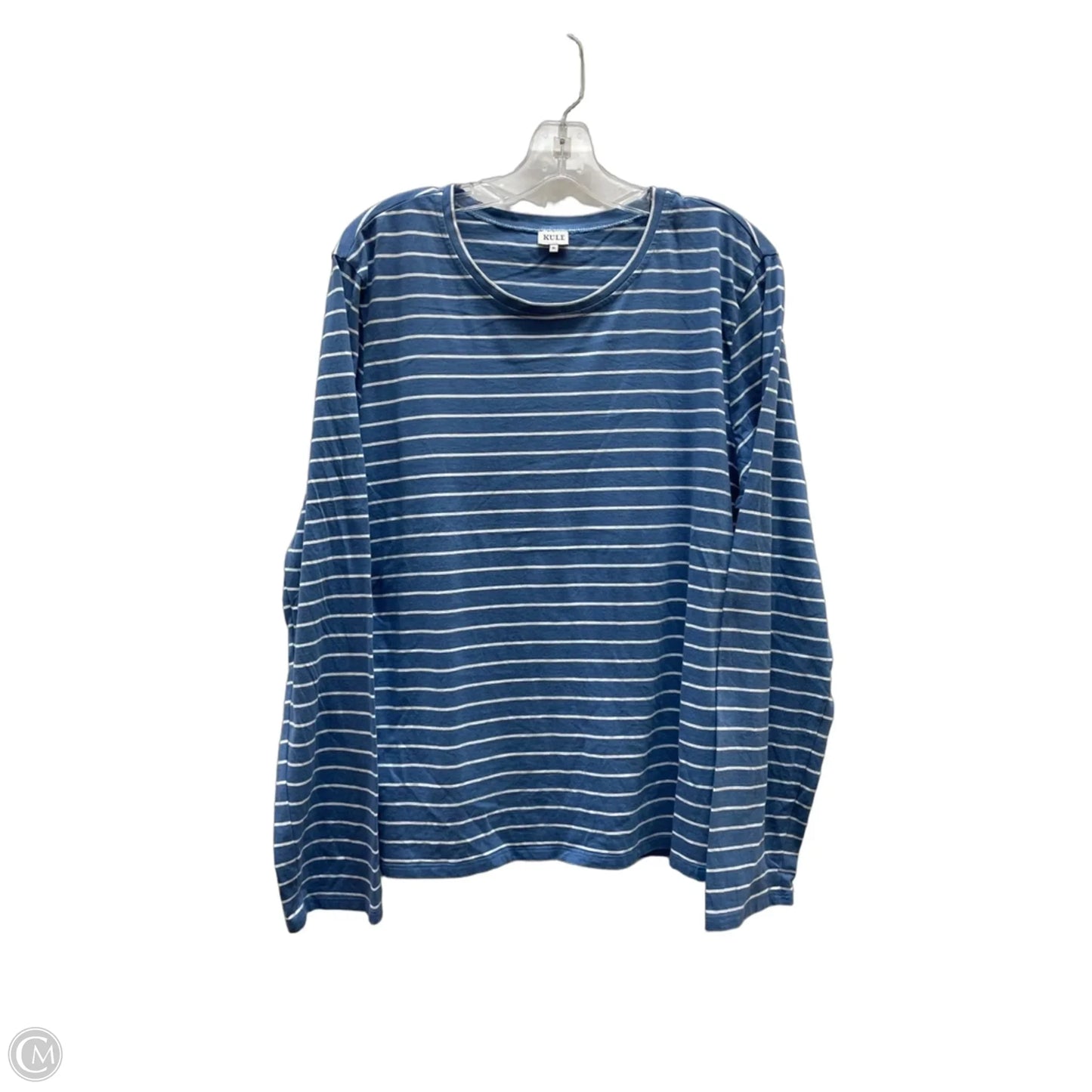 Top Long Sleeve By Kule In Striped Pattern, Size: Xl