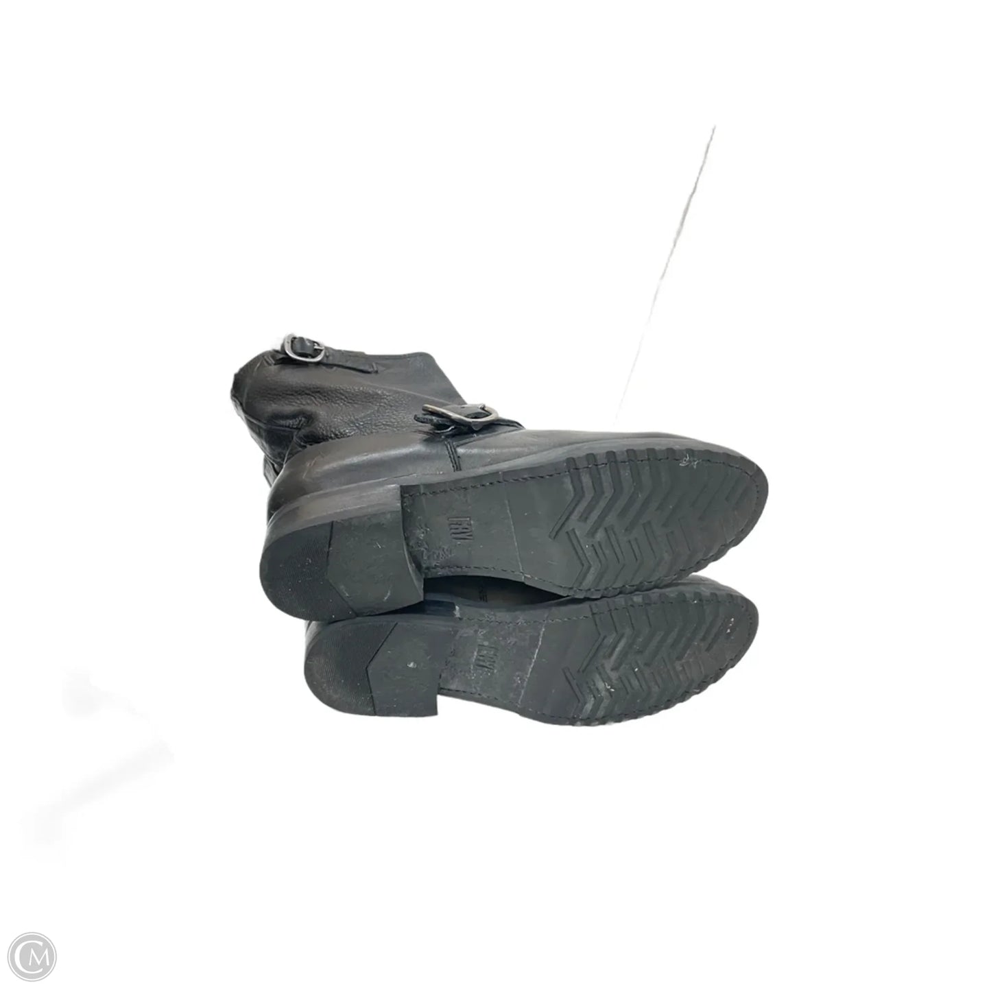 Boots Designer By Frye In Black, Size: 8.5